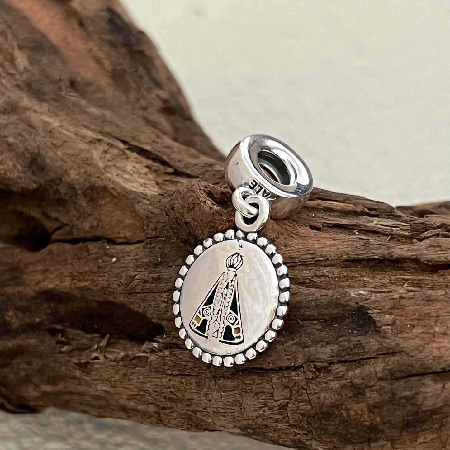 Religion Faith Black Exclusive Dangle Charm Pendant for Pandora Bracelet