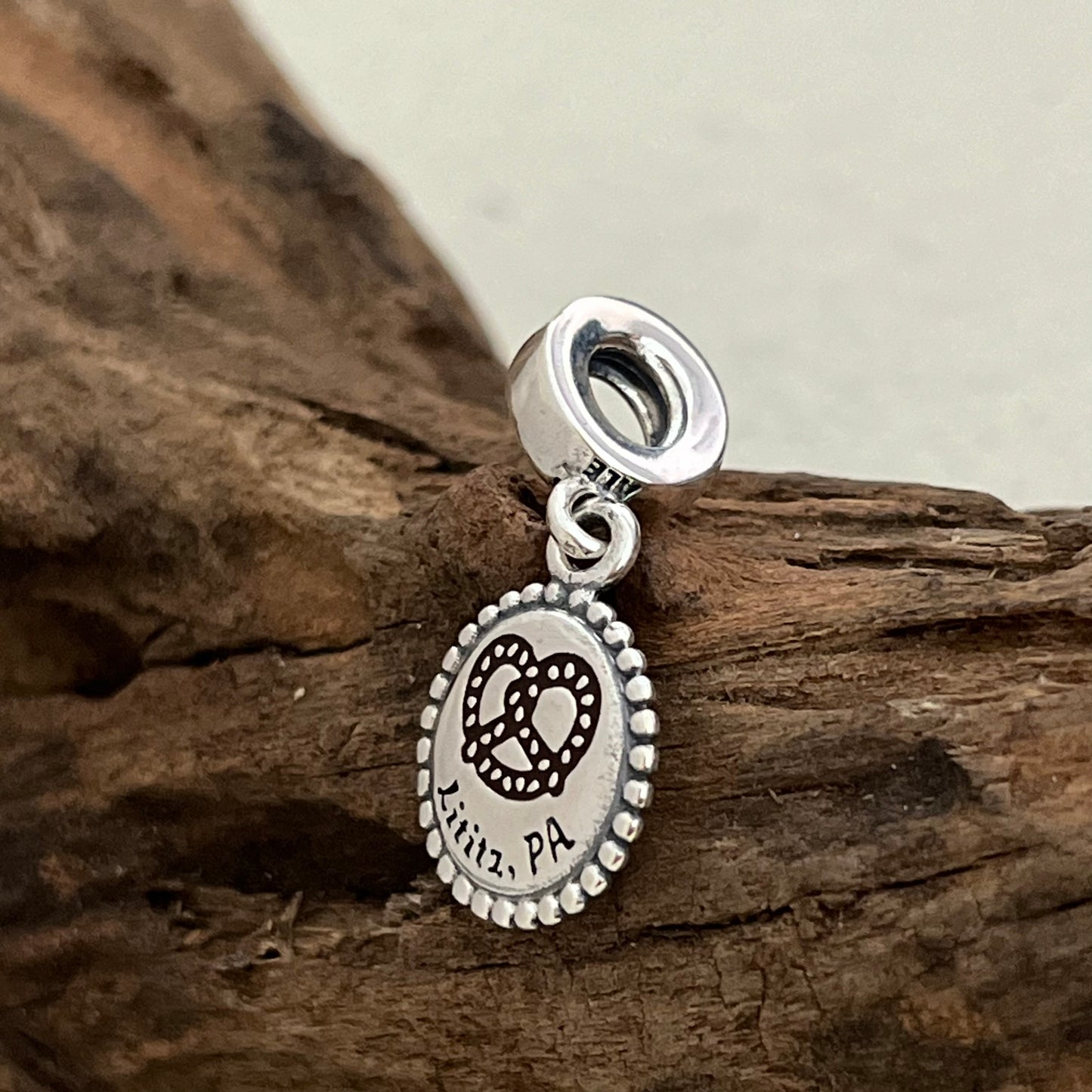 Lititz, Pennsylvania Exclusive Dangle Charm Pendant for Pandora Bracelet