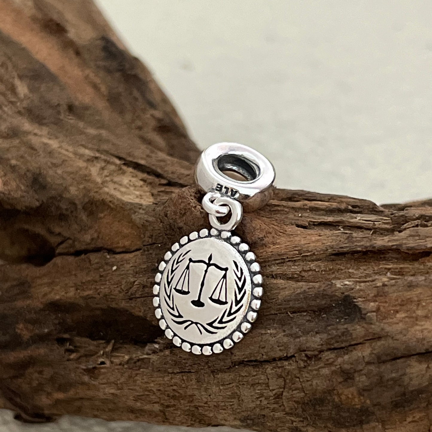 Law Justice Freedom Exclusive Dangle Charm Pendant for Pandora Bracelet