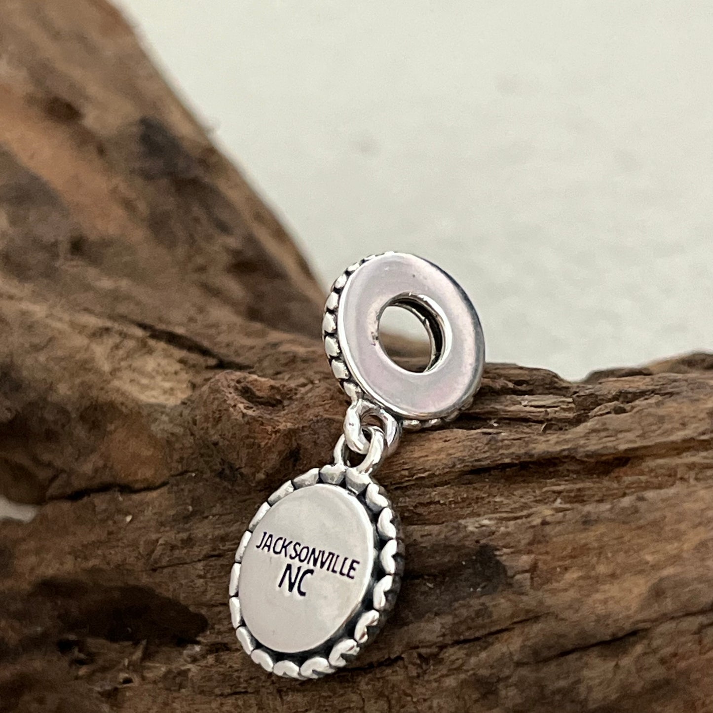 Jacksonville NC Exclusive Dangle Charm Pendant for Pandora Bracelet