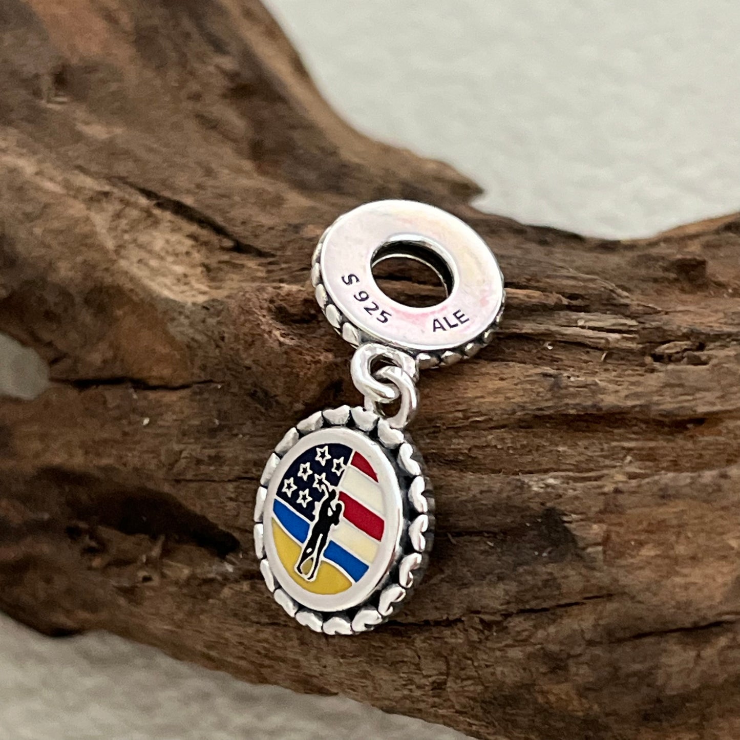 Jacksonville NC Exclusive Dangle Charm Pendant for Pandora Bracelet