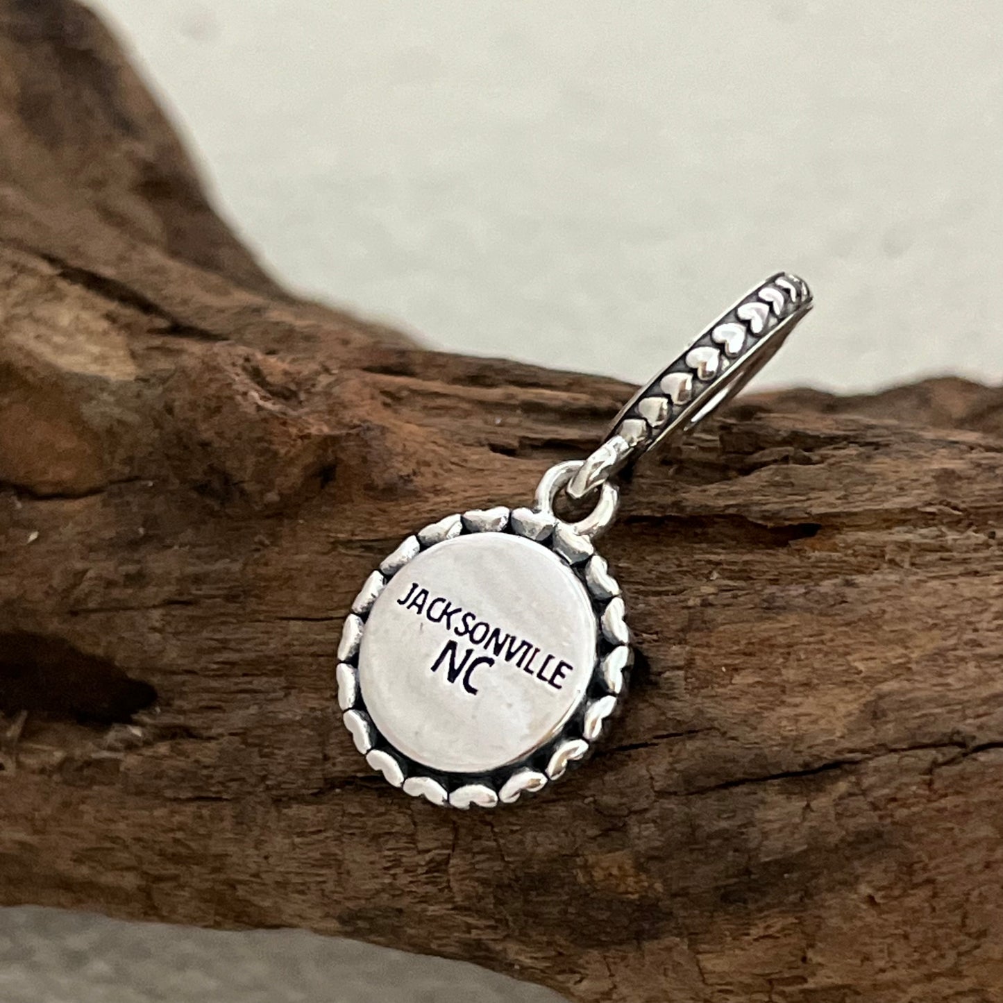 Jacksonville NC Exclusive Dangle Charm Pendant for Pandora Bracelet