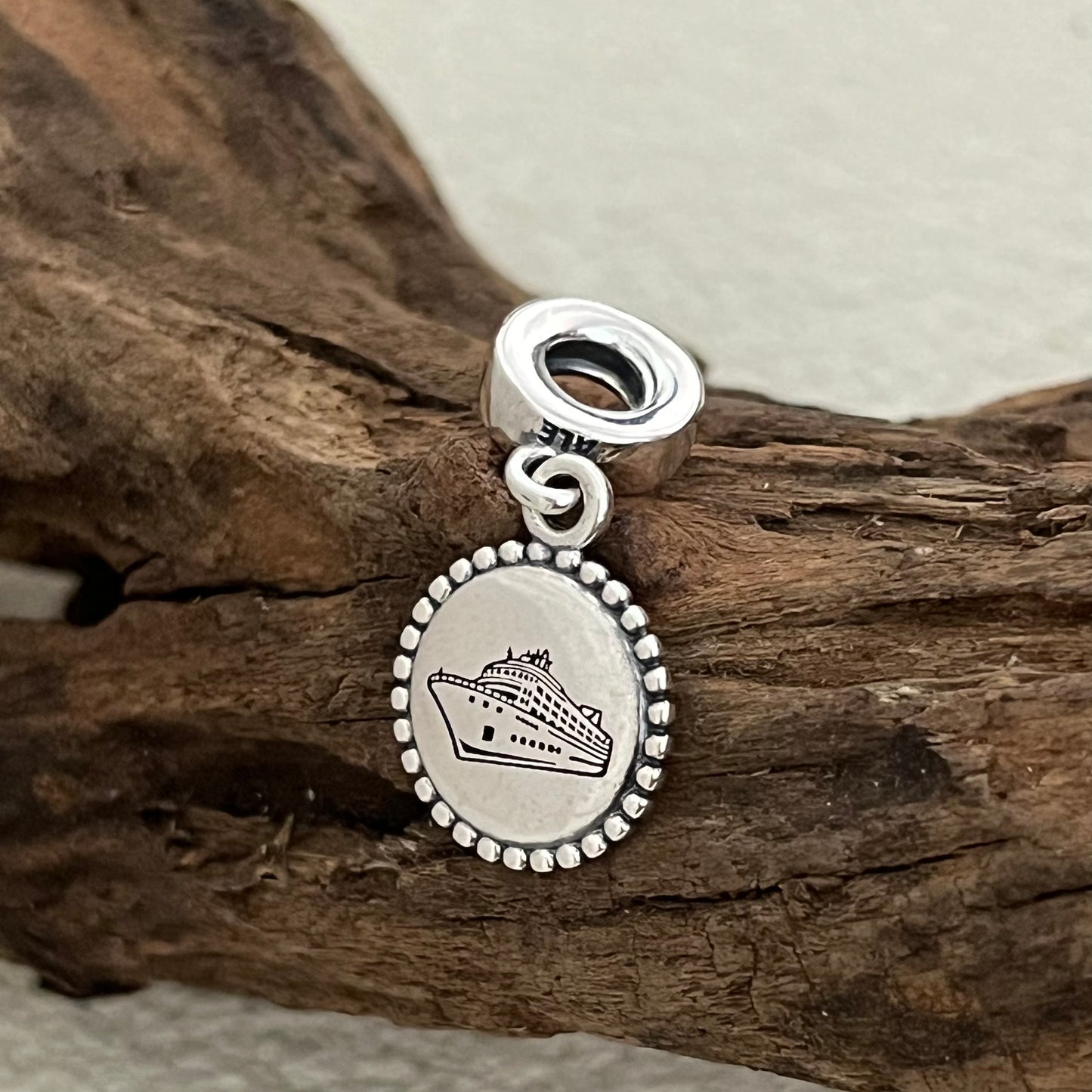 Cruise Line Ship Exclusive Dangle Charm Pendant for Pandora Bracelet