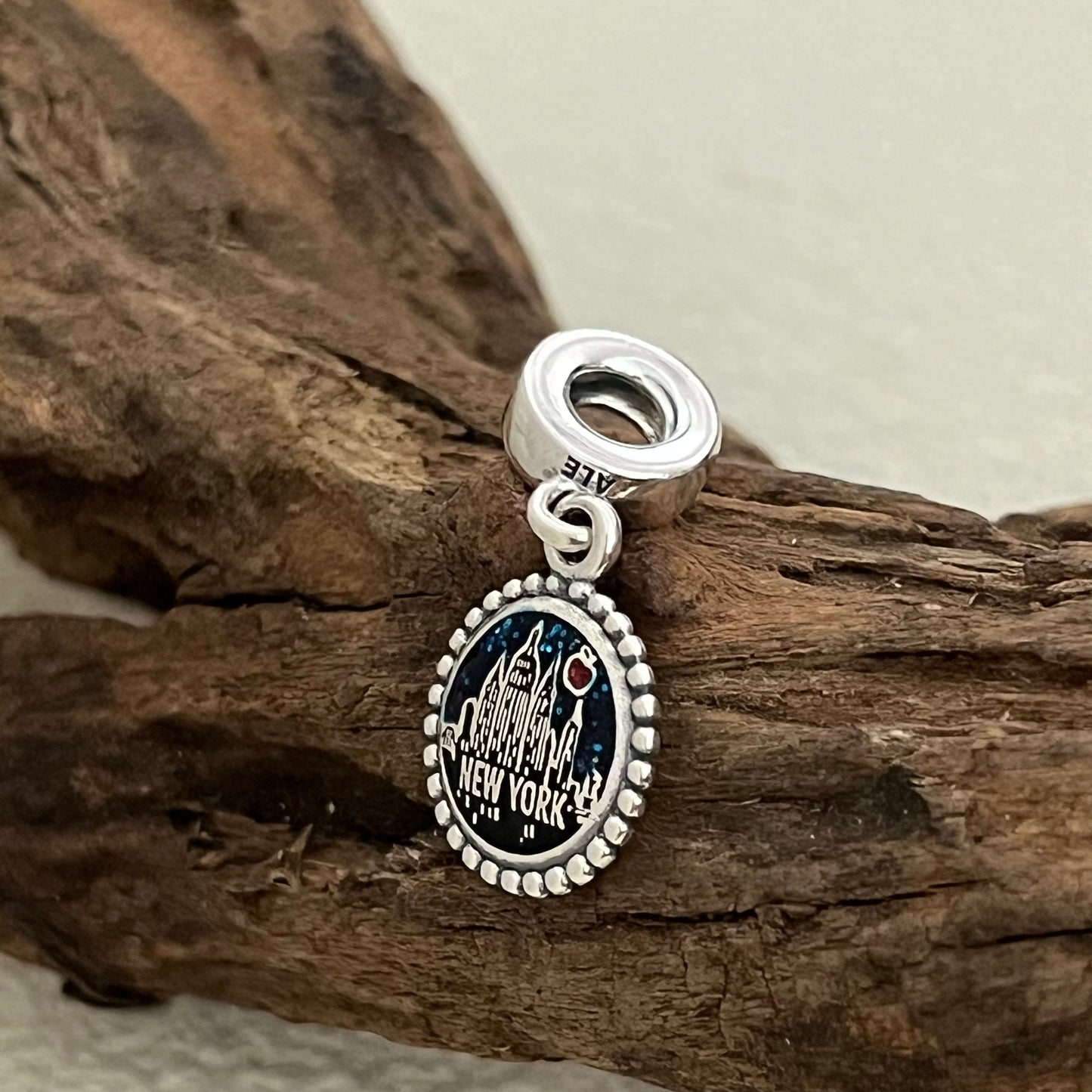 New York Christmas Exclusive Dangle Charm Pendant for Pandora Bracelet
