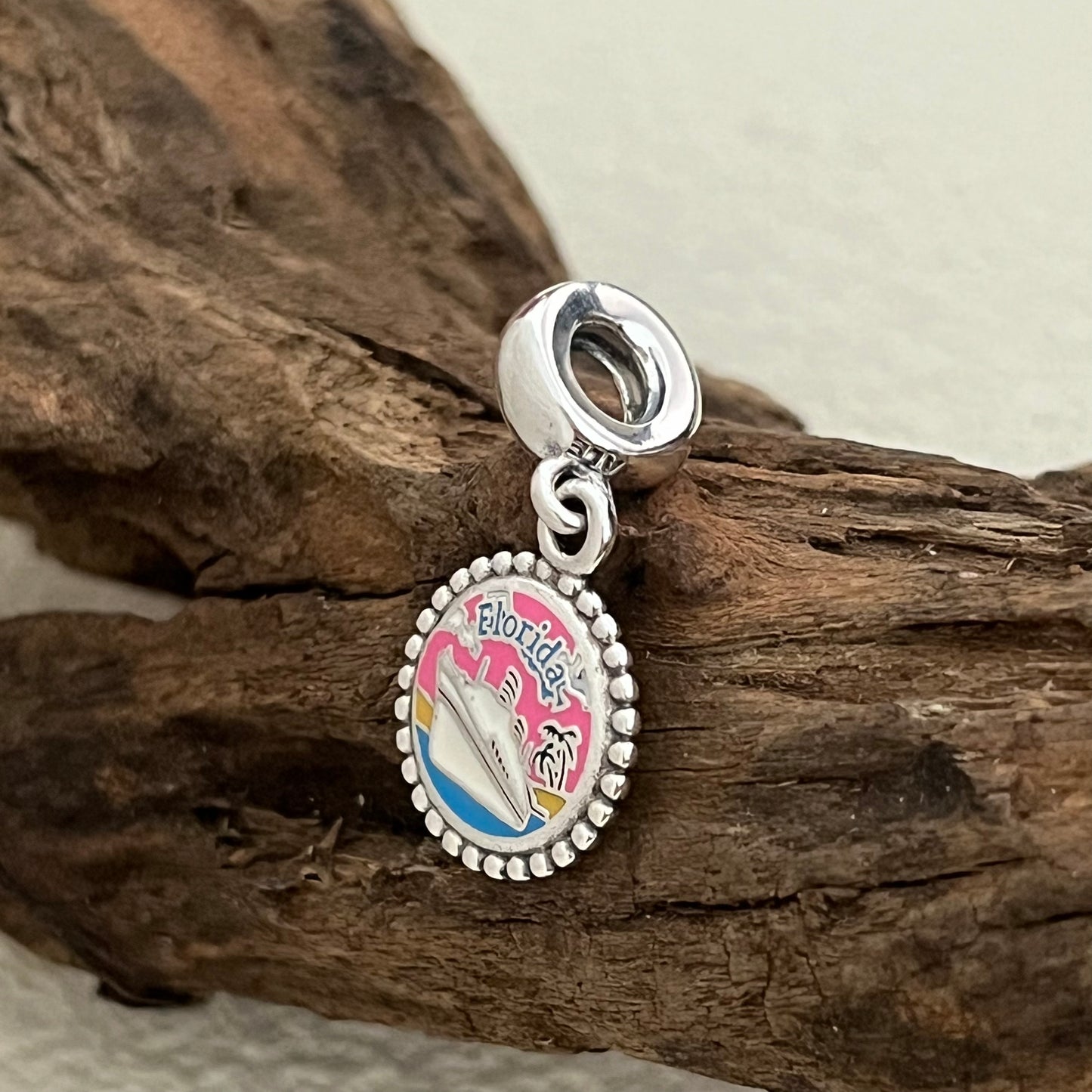 Florida Cruise ship Exclusive Dangle Charm Pendant for Pandora Bracelet