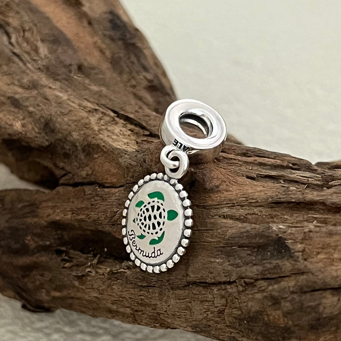 Bermuda Turtle Exclusive Dangle Charm Pendant for Pandora Bracelet