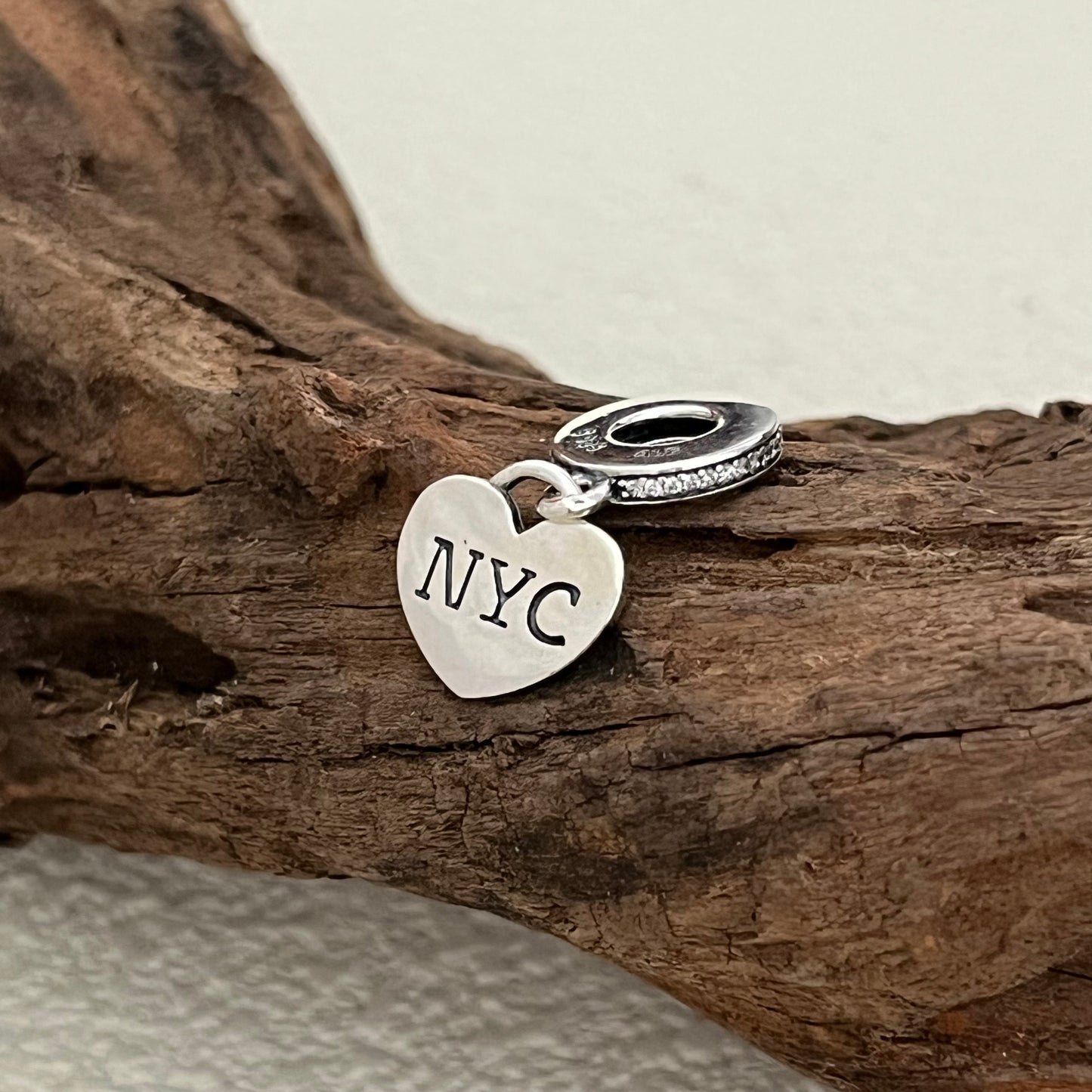 NYC New York City Exclusive Statue of Liberty Dangle Charm Pendant for Pandora Bracelet