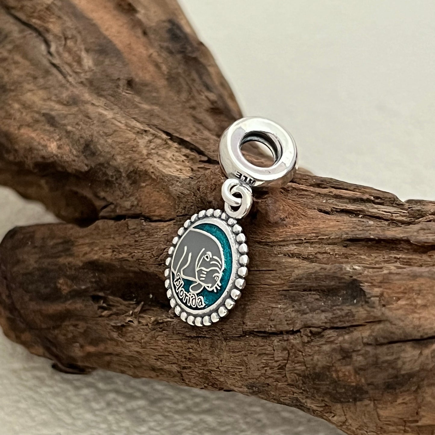 Manatee Florida Exclusive Dangle Charm Pendant for Pandora Bracelet