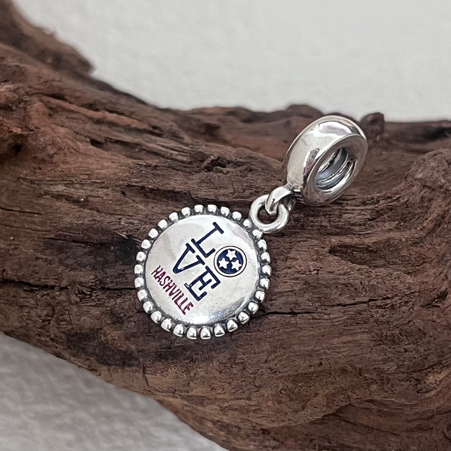 Love Nashville Exclusive Dangle Charm Pendant for Pandora Bracelet