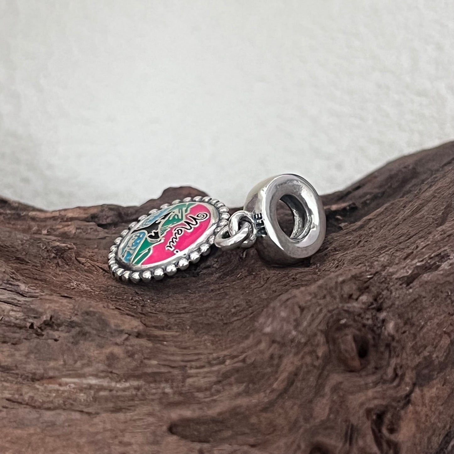 Maui Hawaii Pink Exclusive Dangle Charm Pendant for Pandora Bracelet