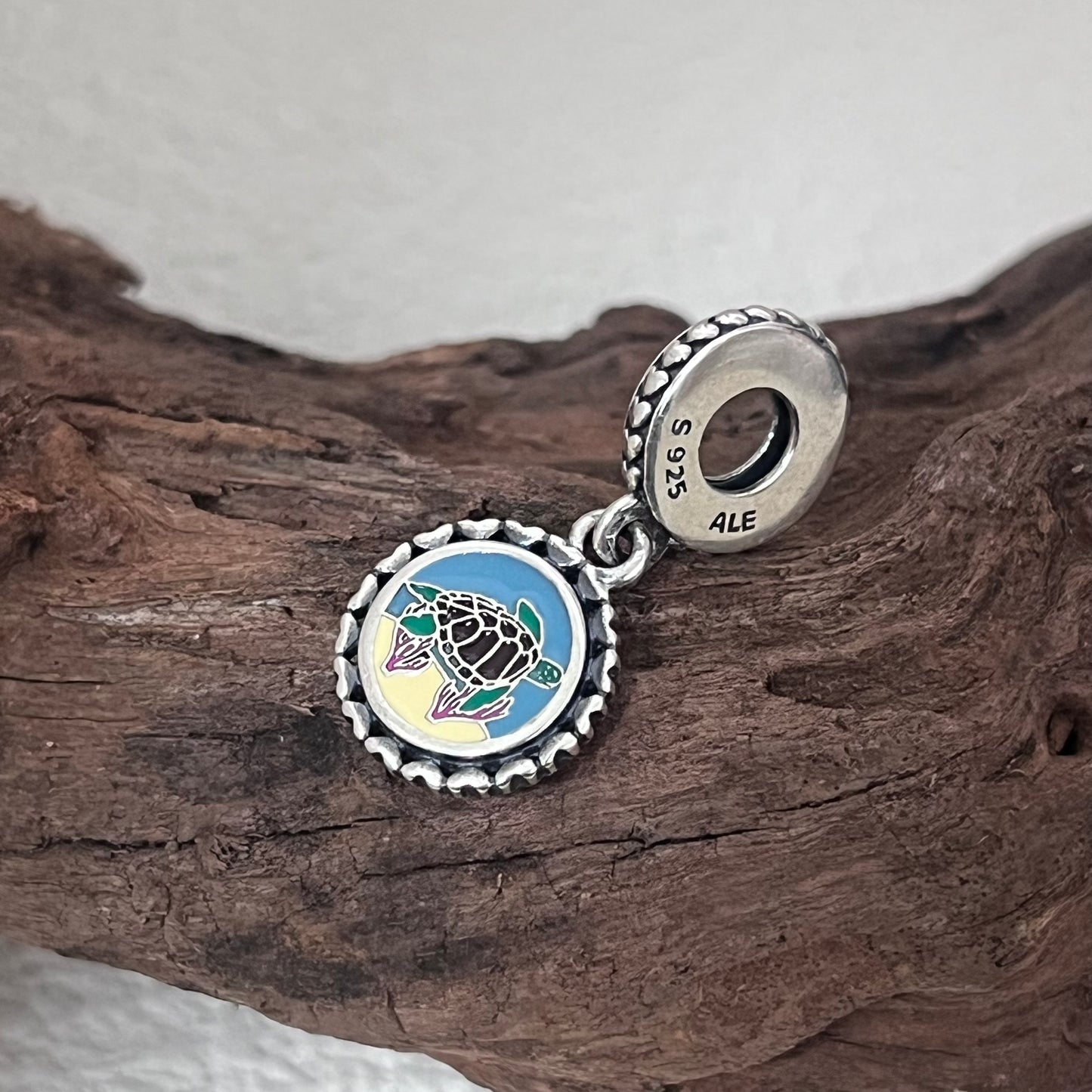 Curacao Sea turtle Exclusive Dangle Charm Pendant for Pandora Bracelet
