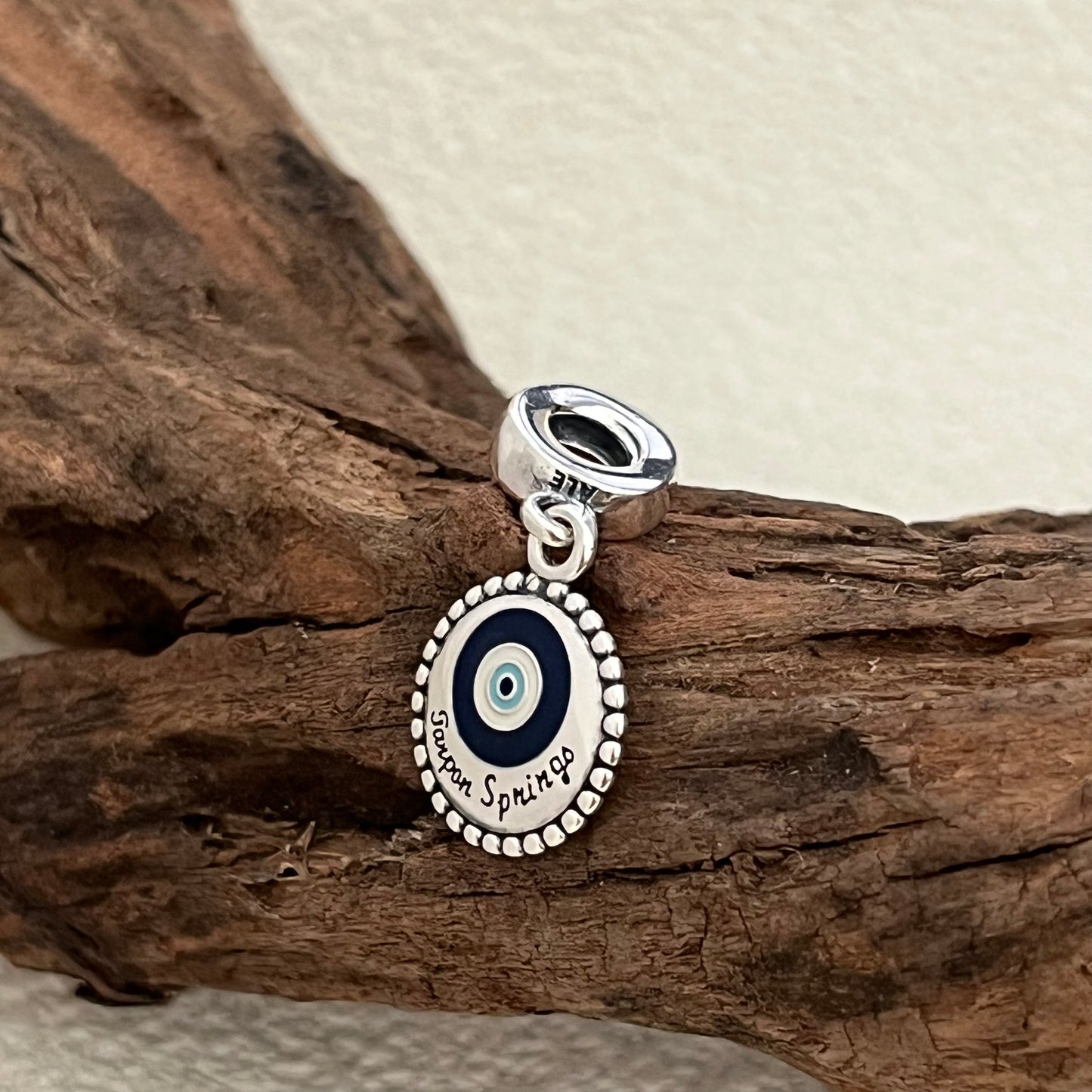 Nazar Boncuğu Devil's eye Jarpan Springs Exclusive Dangle Charm Pendant for Pandora Bracelet