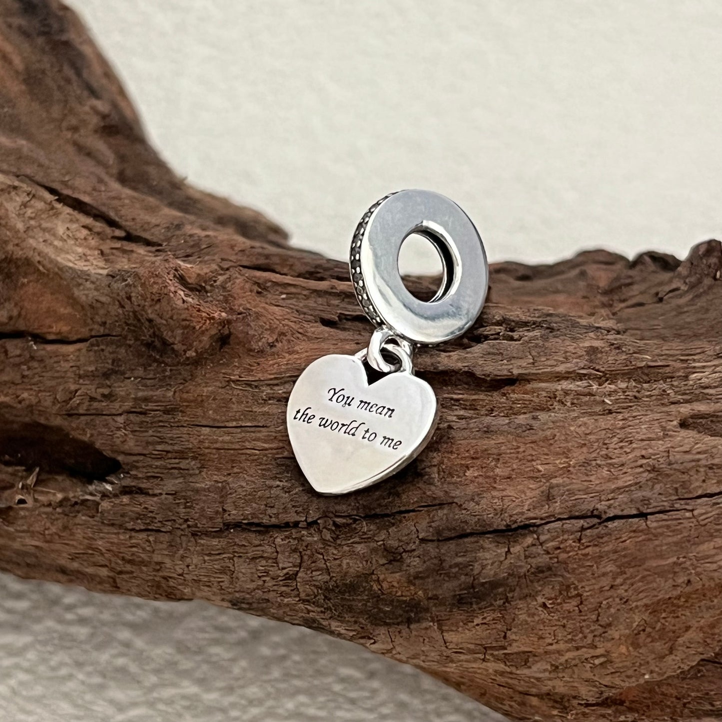 For Daughter Exclusive Heart Dangle Charm Pendant for Pandora Bracelet
