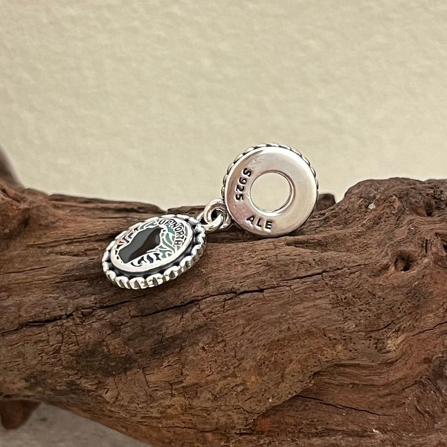 Michigan Up North WJ Exclusive Dangle Charm Pendant for Pandora Bracelet