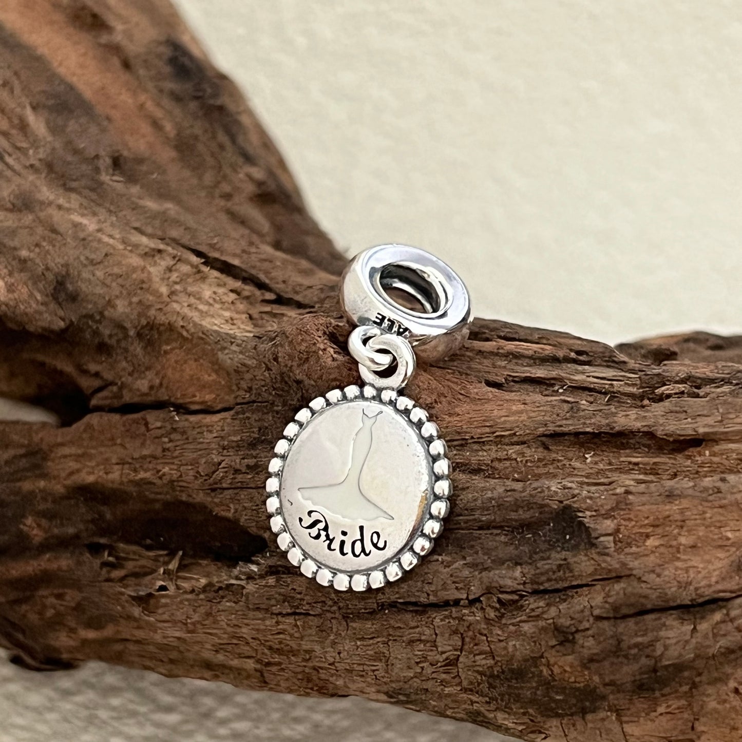 Bride & Wedding Exclusive Dangle Charm Pendant for Pandora Bracelet