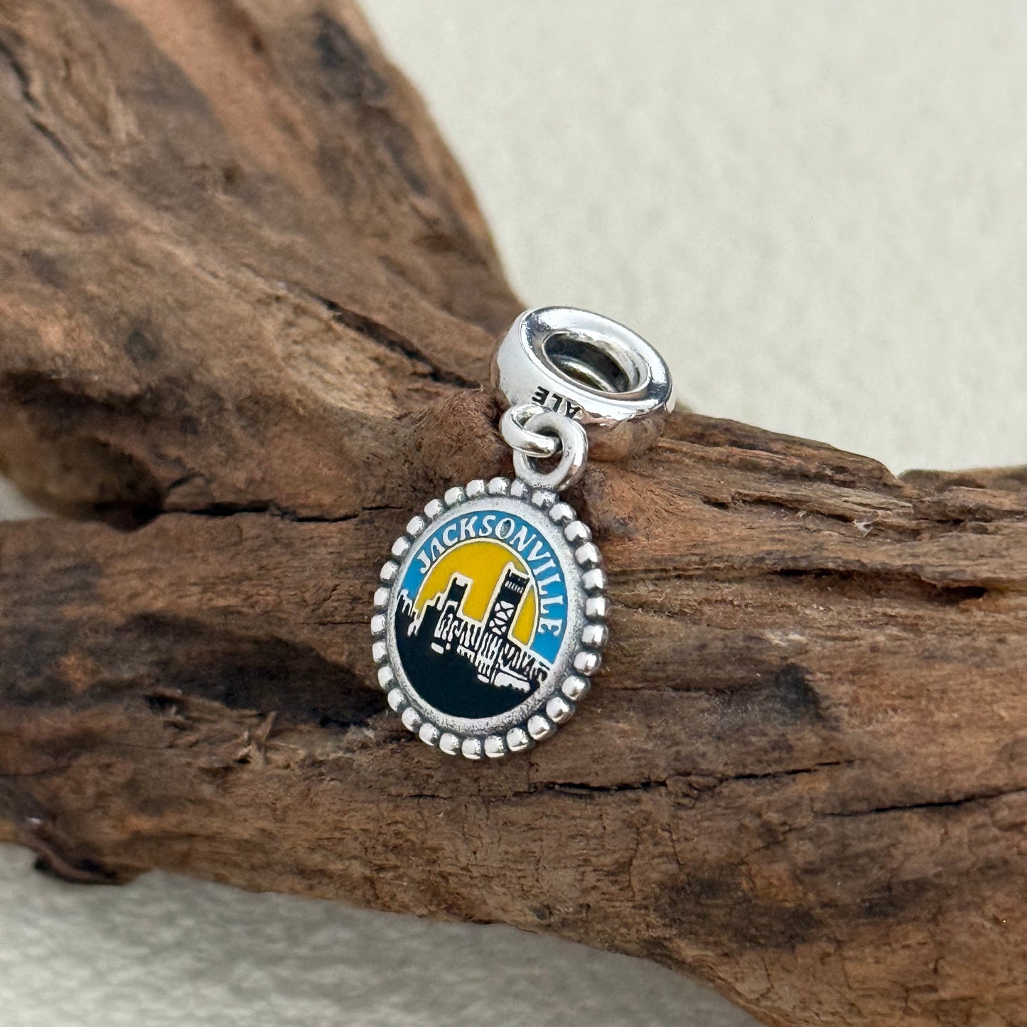 Jacksonville, FL Exclusive Dangle Charm for Pandora Bracelet