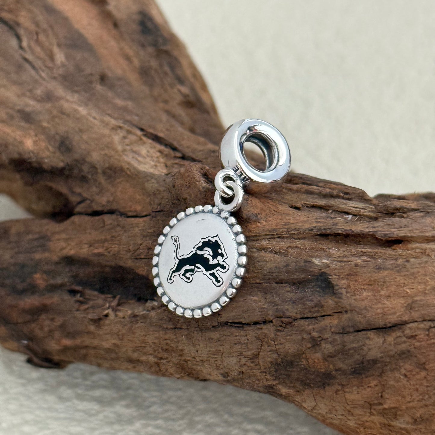 Detroit Lions Exclusive Dangle Charm for Pandora Bracelet