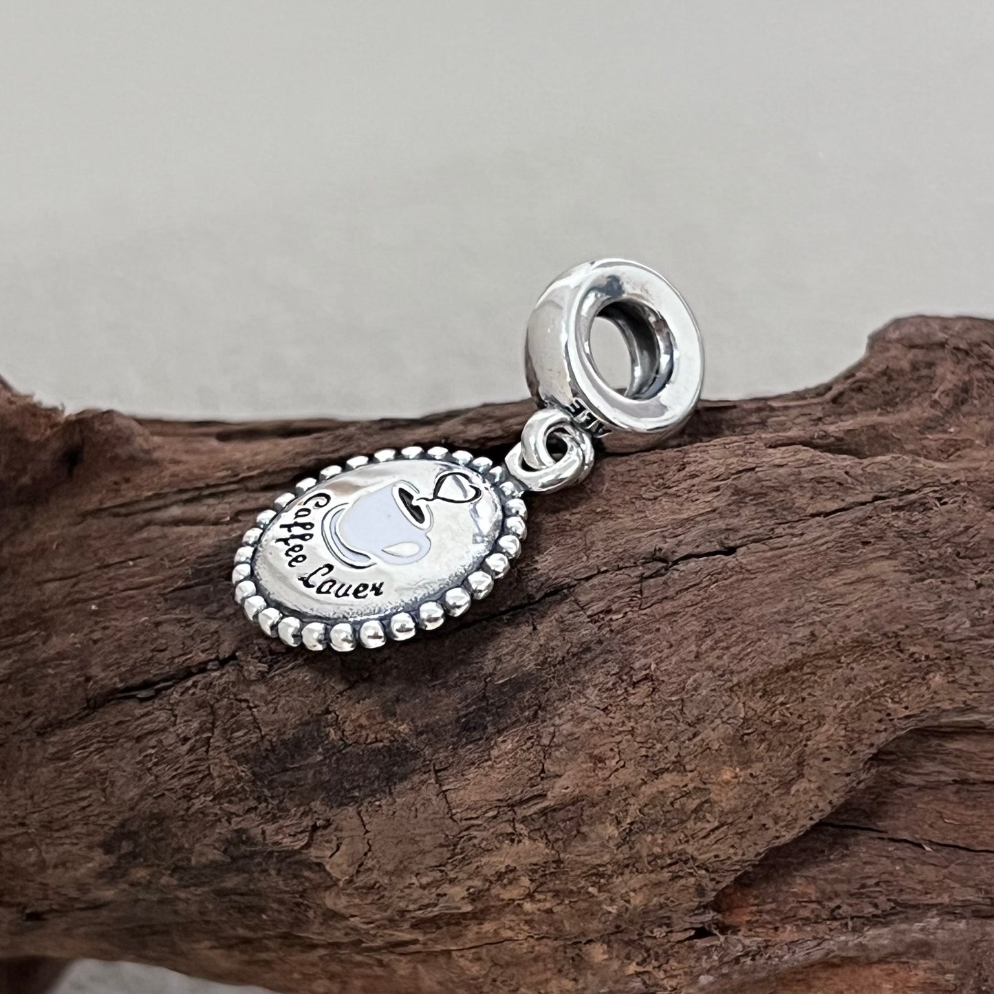 Coffee Lover Exclusive Dangle Charm Pendant for Pandora Bracelet