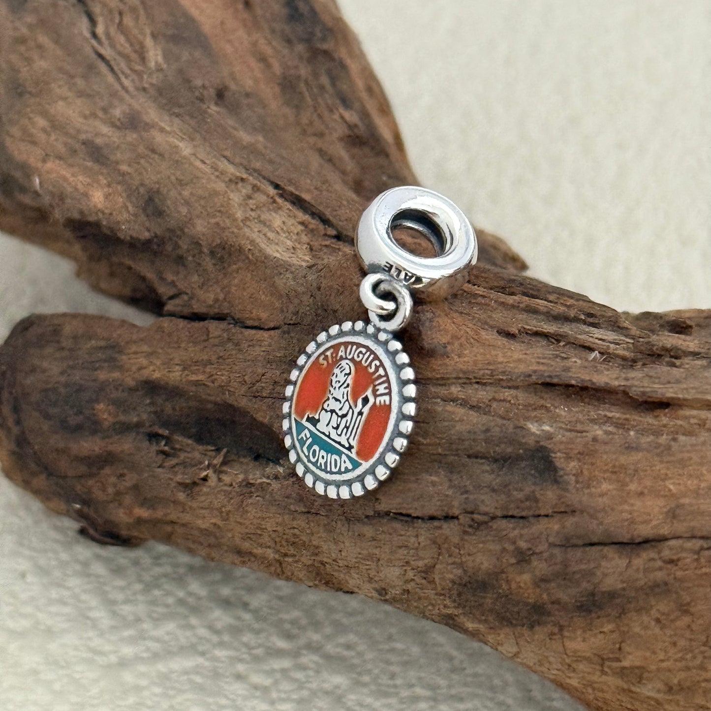 St. Augustine Florida Exclusive Dangle Charm Pendant for Pandora Bracelet