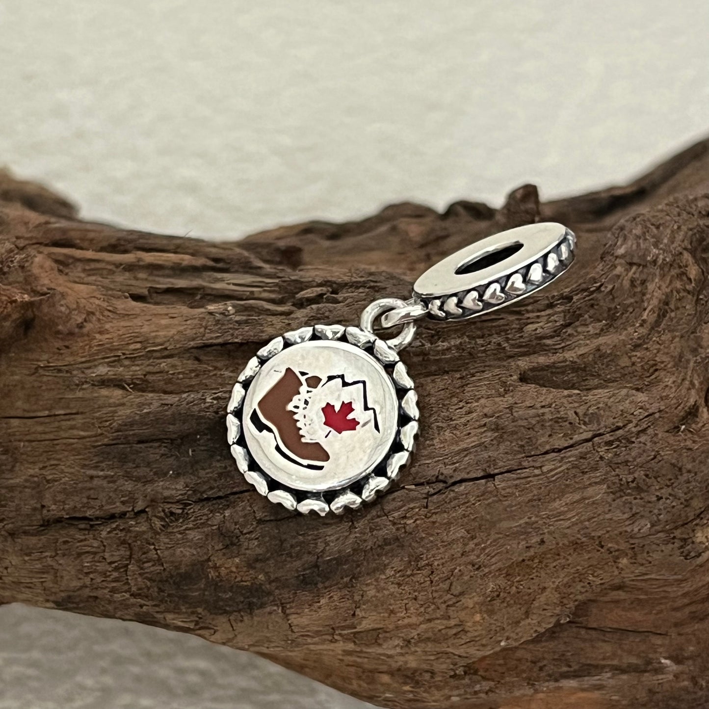 Canadian Rockies Mountain climbing Exclusive Dangle Charm Pendant for Pandora Bracelet