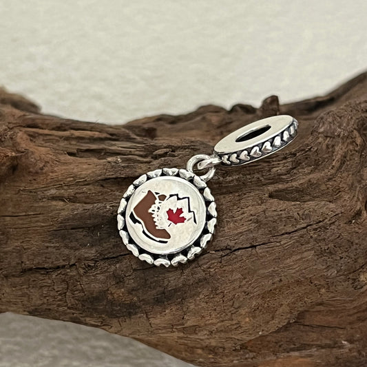 Canadian Rockies Mountain climbing Exclusive Dangle Charm Pendant for Pandora Bracelet