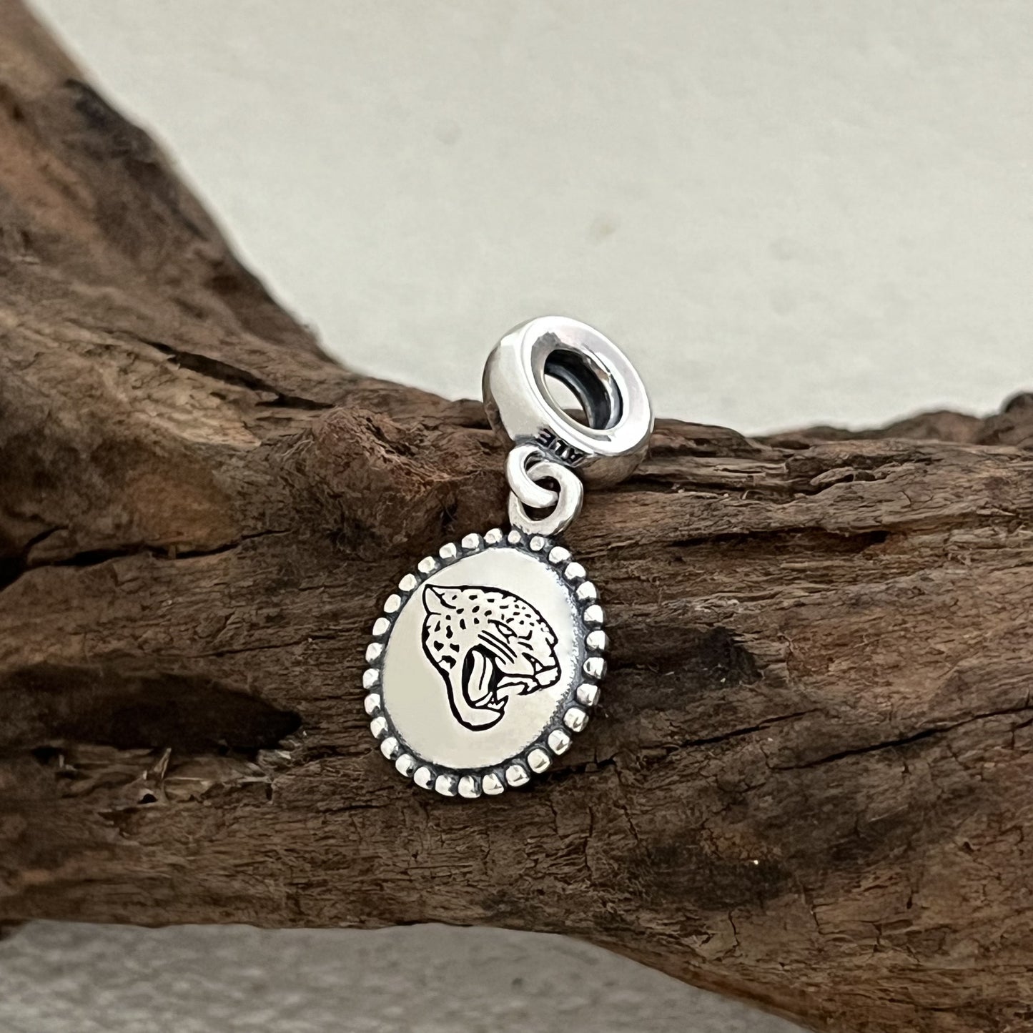 Jacksonville Jaguar NFL Football Exclusive Dangle Charm Pendant for Pandora Bracelet