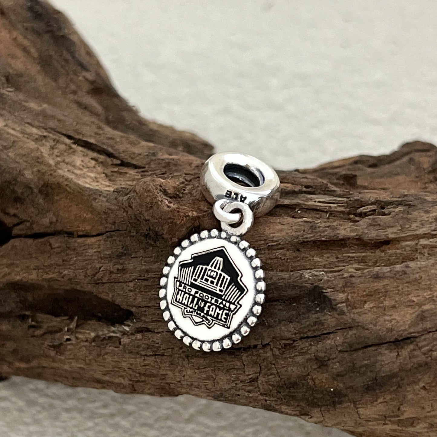 Pro Football Hall of Fame Exclusive Dangle Charm Pendant for Pandora Bracelet