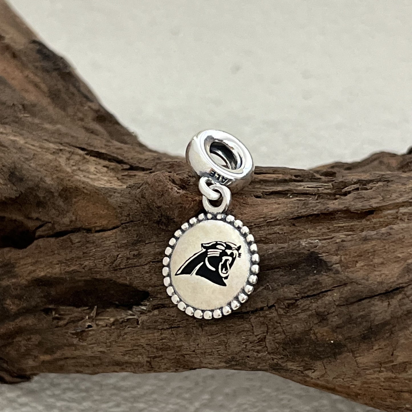 Carolina Panthers NFL Football Exclusive Dangle Charm Pendant for Pandora Bracelet
