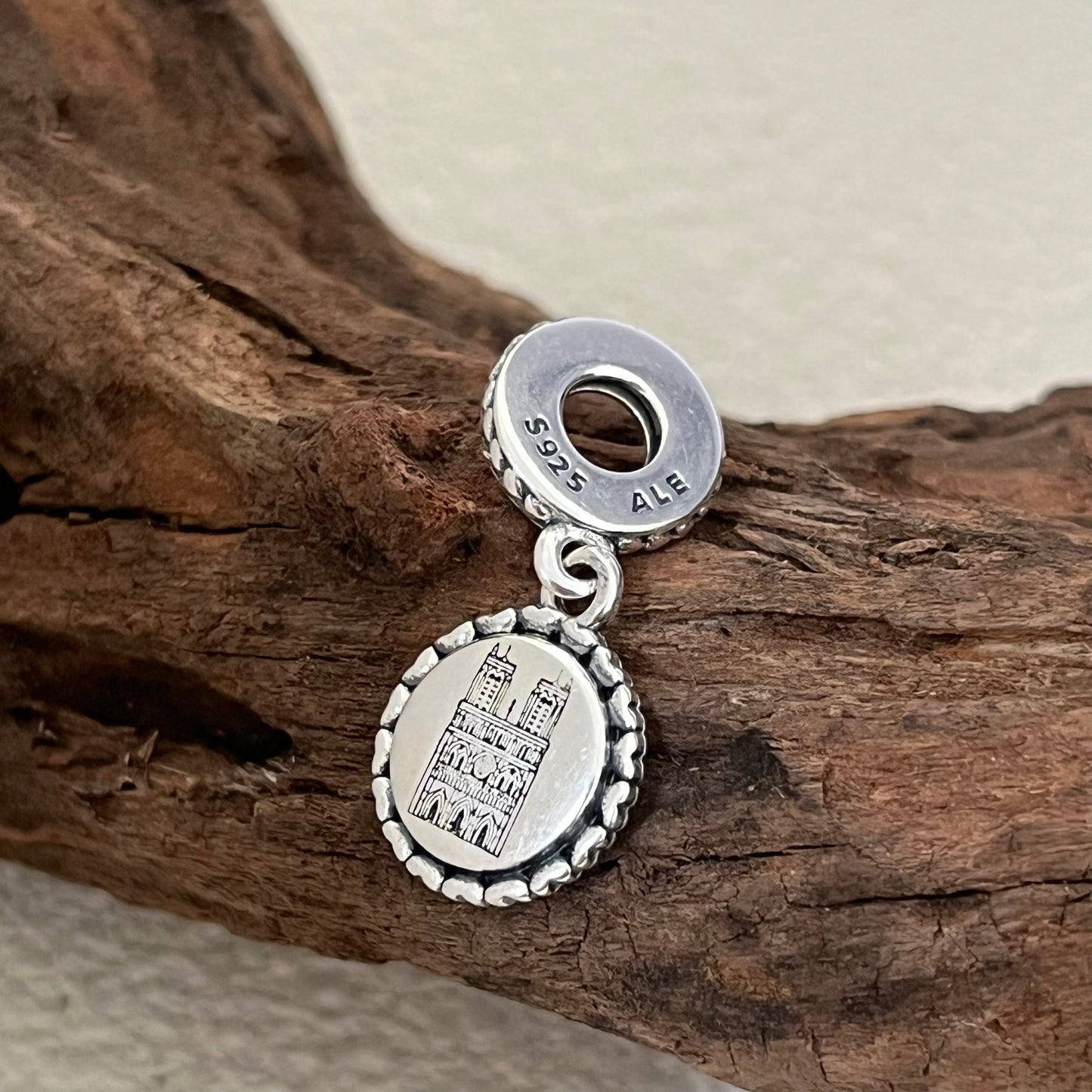 Notre-Dame de Paris Exclusive Dangle Charm Pendant for Pandora Bracelet