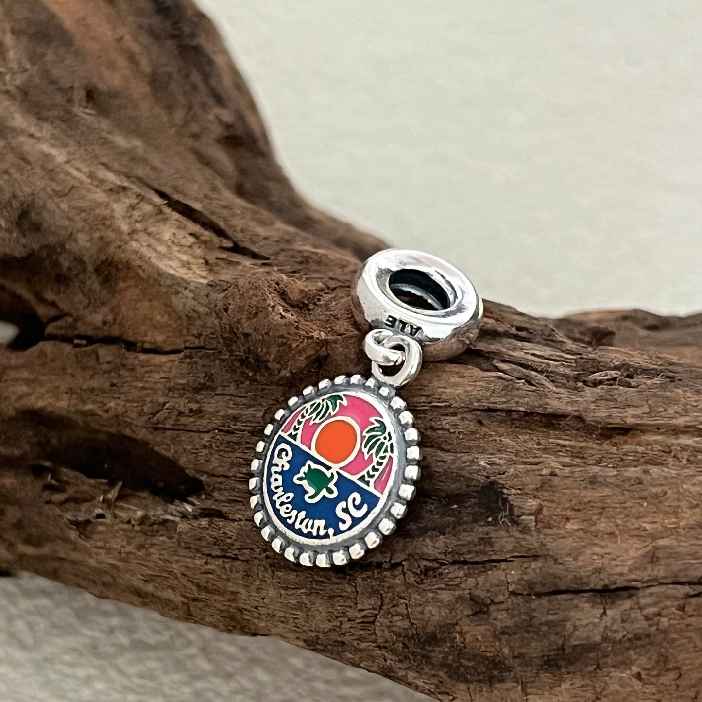 Charleston SC Exclusive Sea Dangle Charm Pendant for Pandora Bracelet