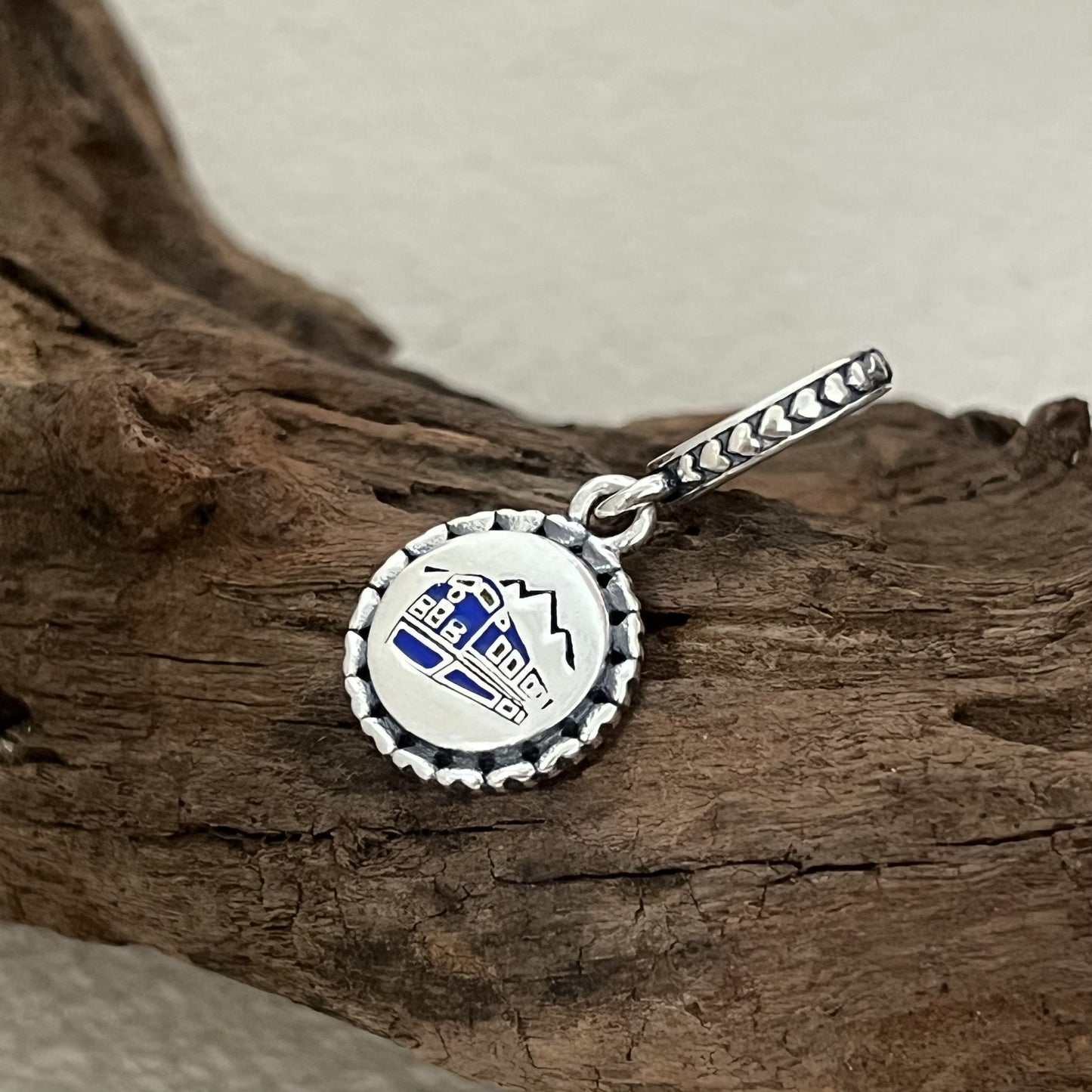 Canadian Rockies Exclusive Dangle Charm Pendant for Pandora Bracelet
