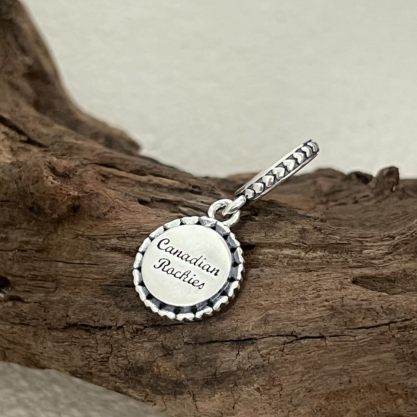Canadian Rockies Exclusive Dangle Charm Pendant for Pandora Bracelet