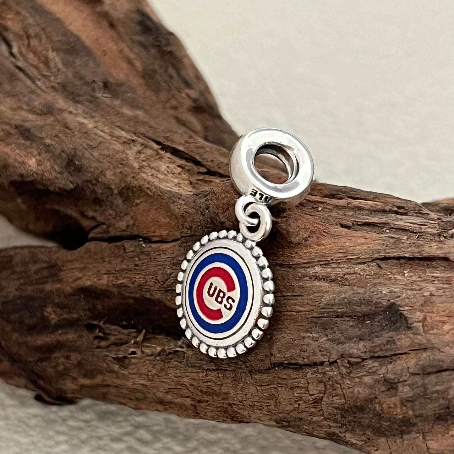Chicago Cubs Baseball Exclusive Dangle Charm Pendant for Pandora Bracelet
