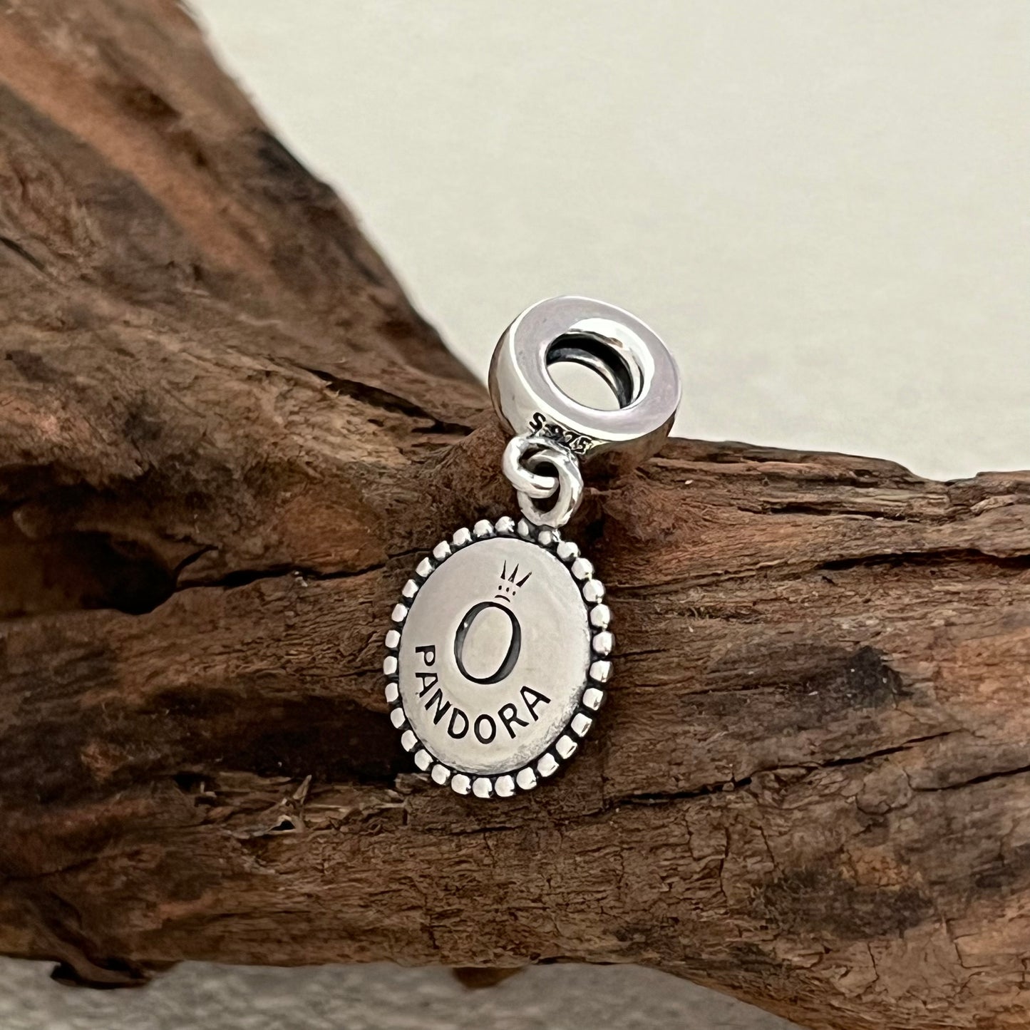 Pink Breast Cancer Survivor Oval Exclusive Dangle Charm Pendant for Pandora Bracelet