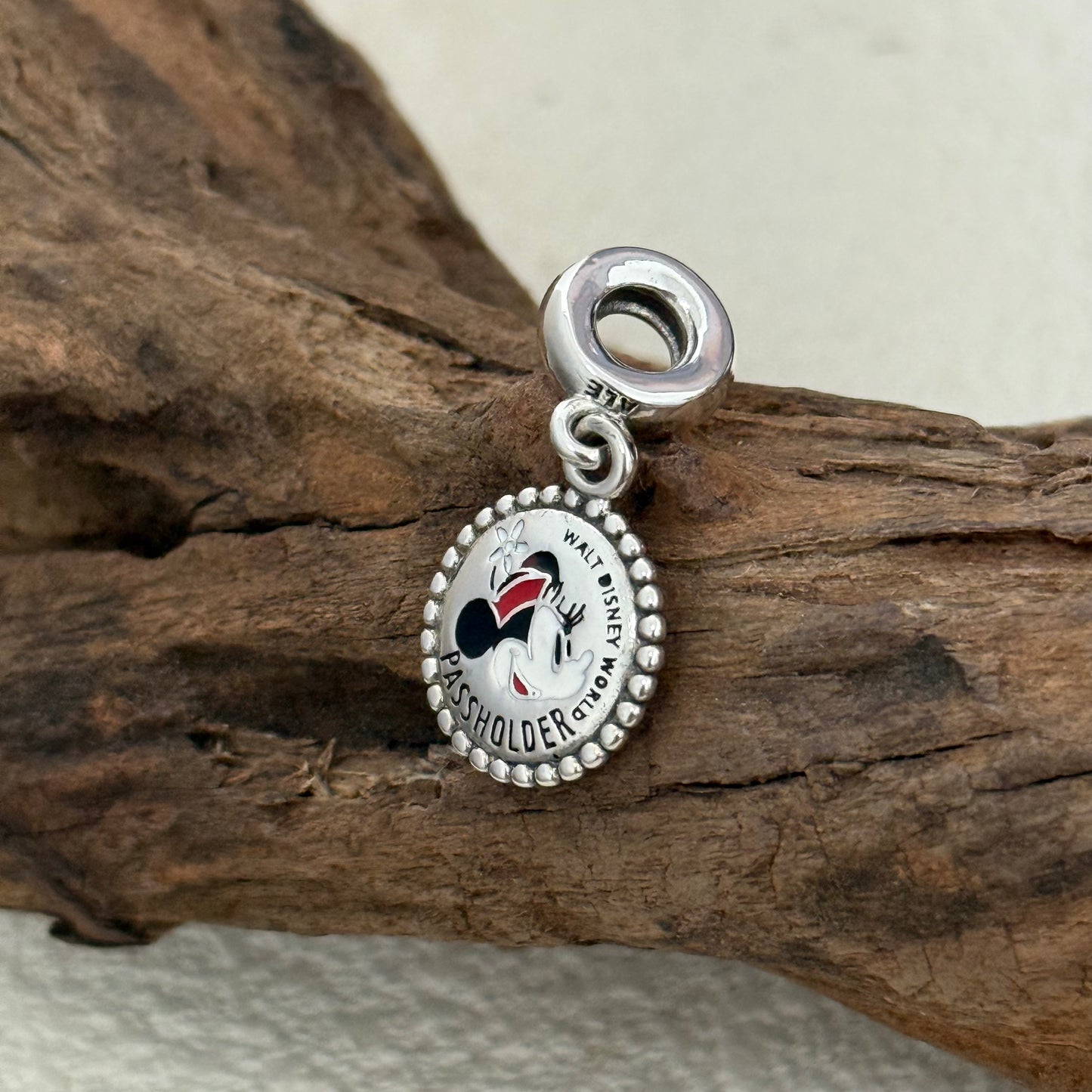 Disney Annual Passholder Exclusive Dangle Charm Pendant for Pandora Bracelet