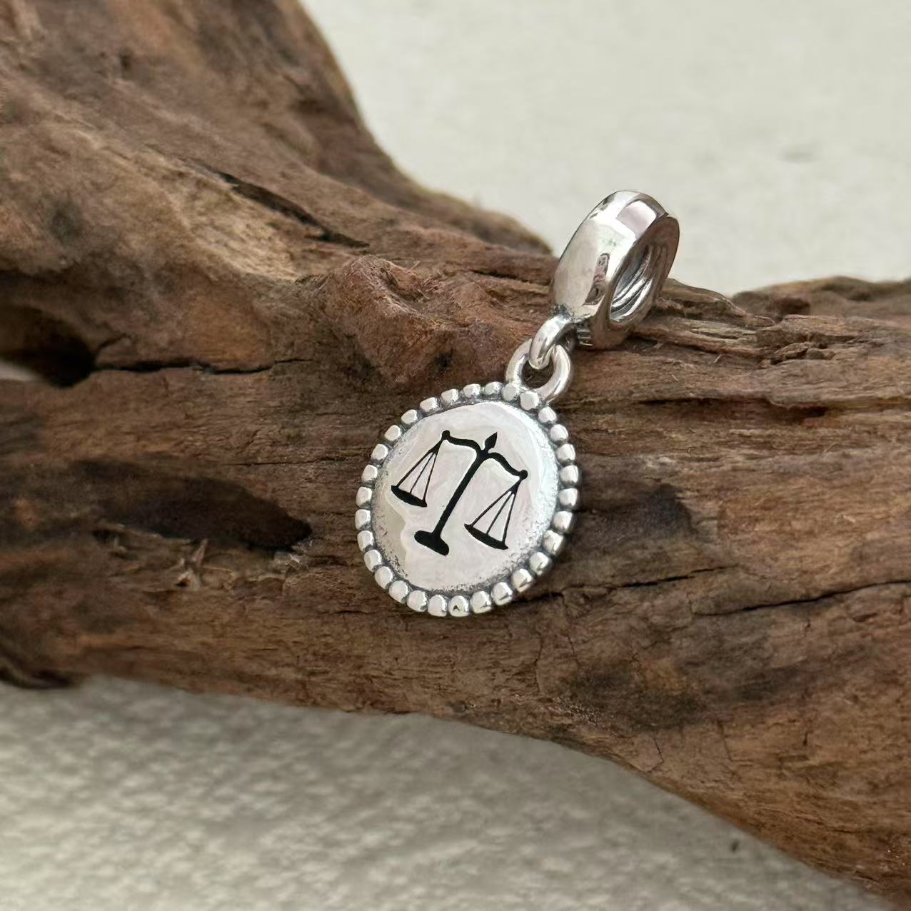 Libra Exclusive Dangle Charm Pendant for Pandora Bracelet