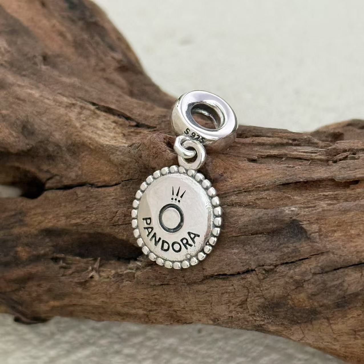 Piramide Negro y Plata Mexico Exclusive Dangle Charm Pendant for Pandora Bracelet