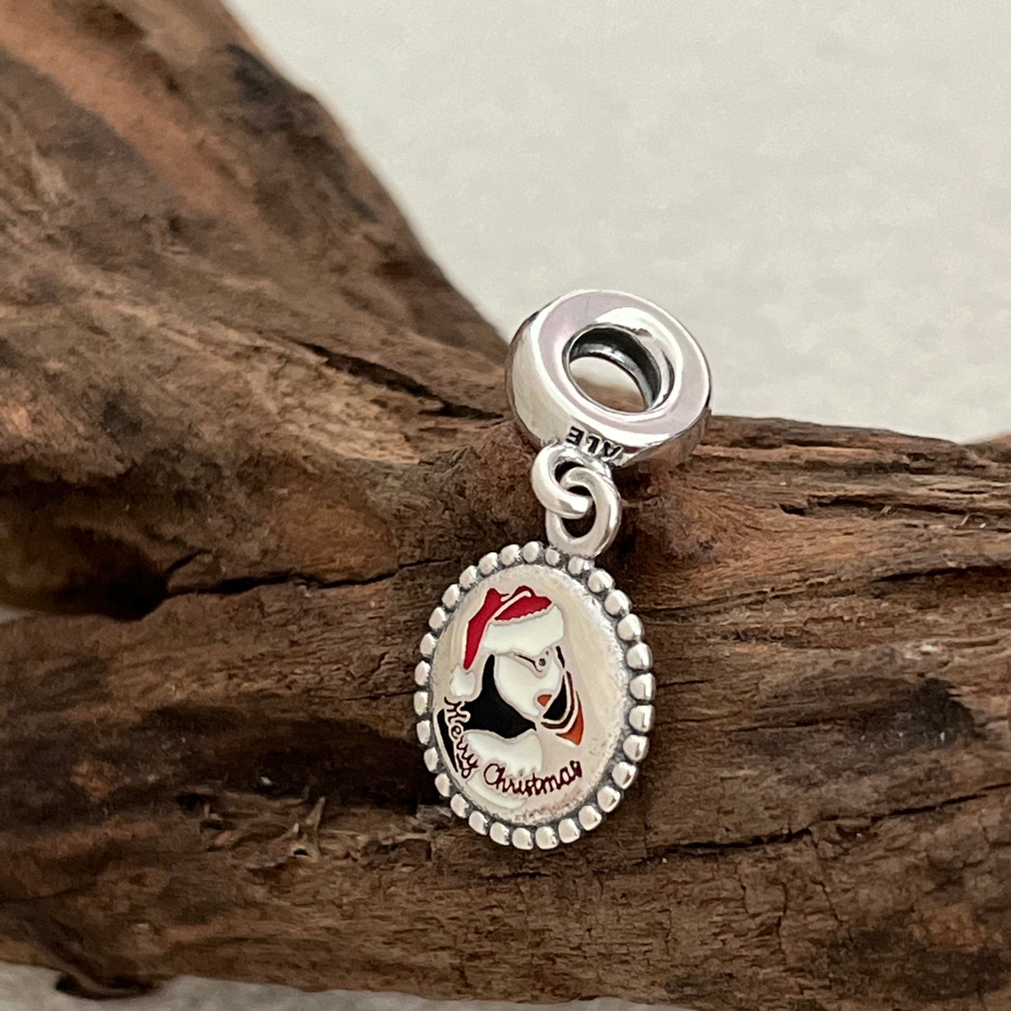 Merry Christmas Exclusive Dangle Charm Pendant for Pandora Bracelet