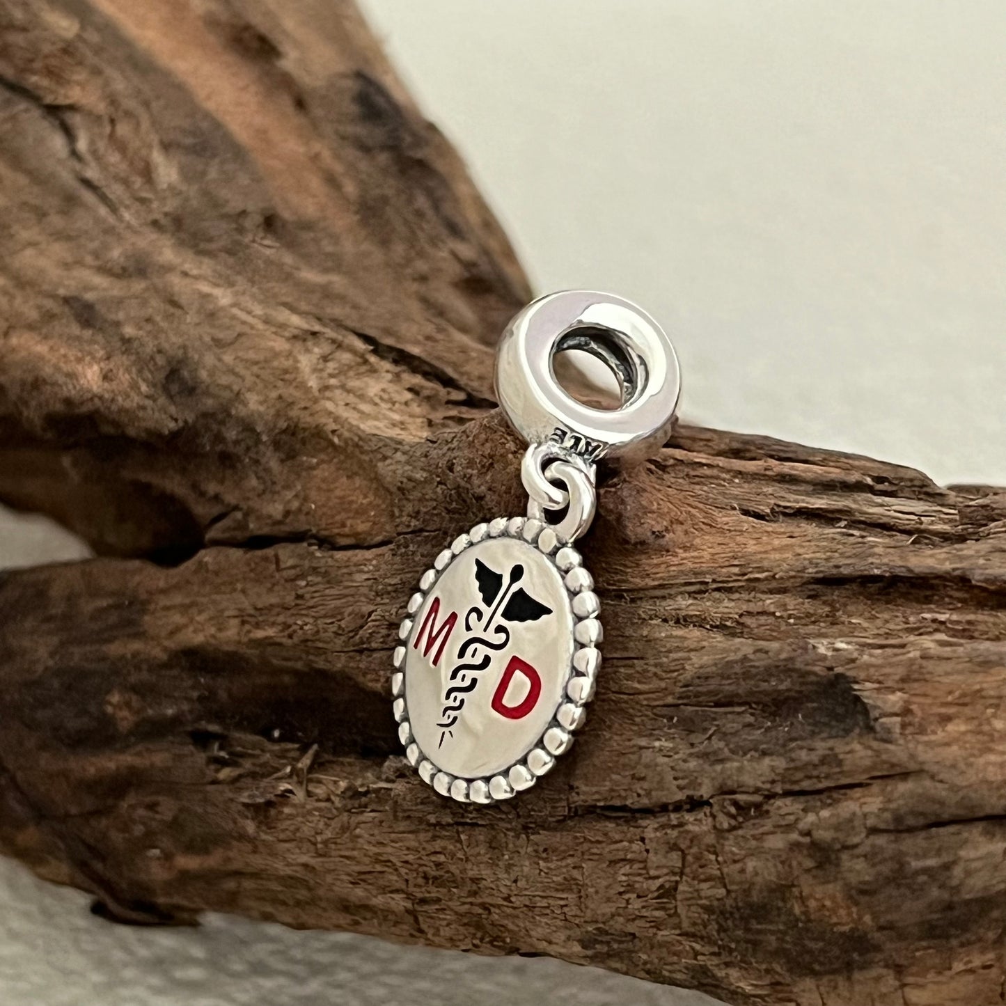 Doctor of Medicine MD Exclusive Dangle Charm Pendant for Pandora Bracelet S925 Silver