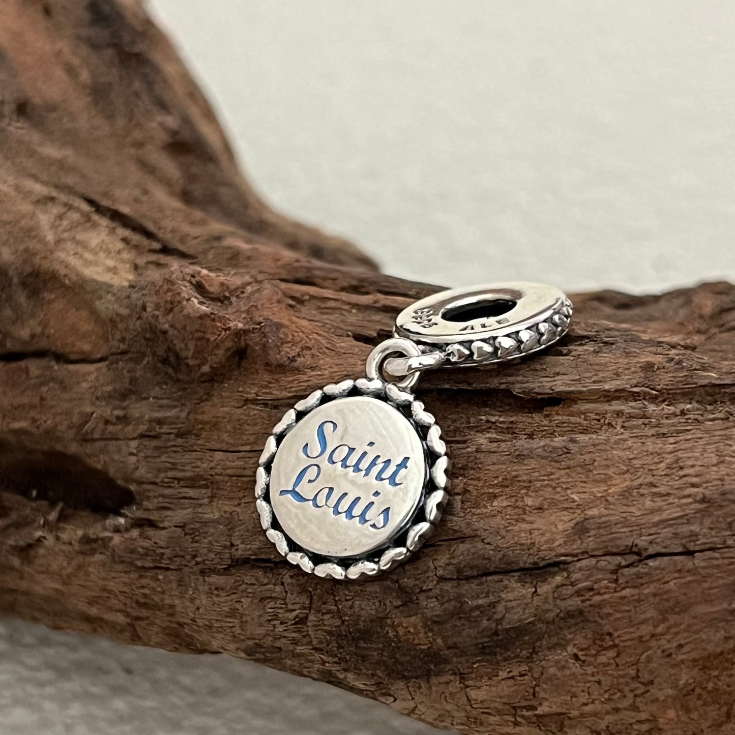 Saint Louis Gateway Arch Exclusive Dangle Charm Pendant for Pandora Bracelet S925 Silver