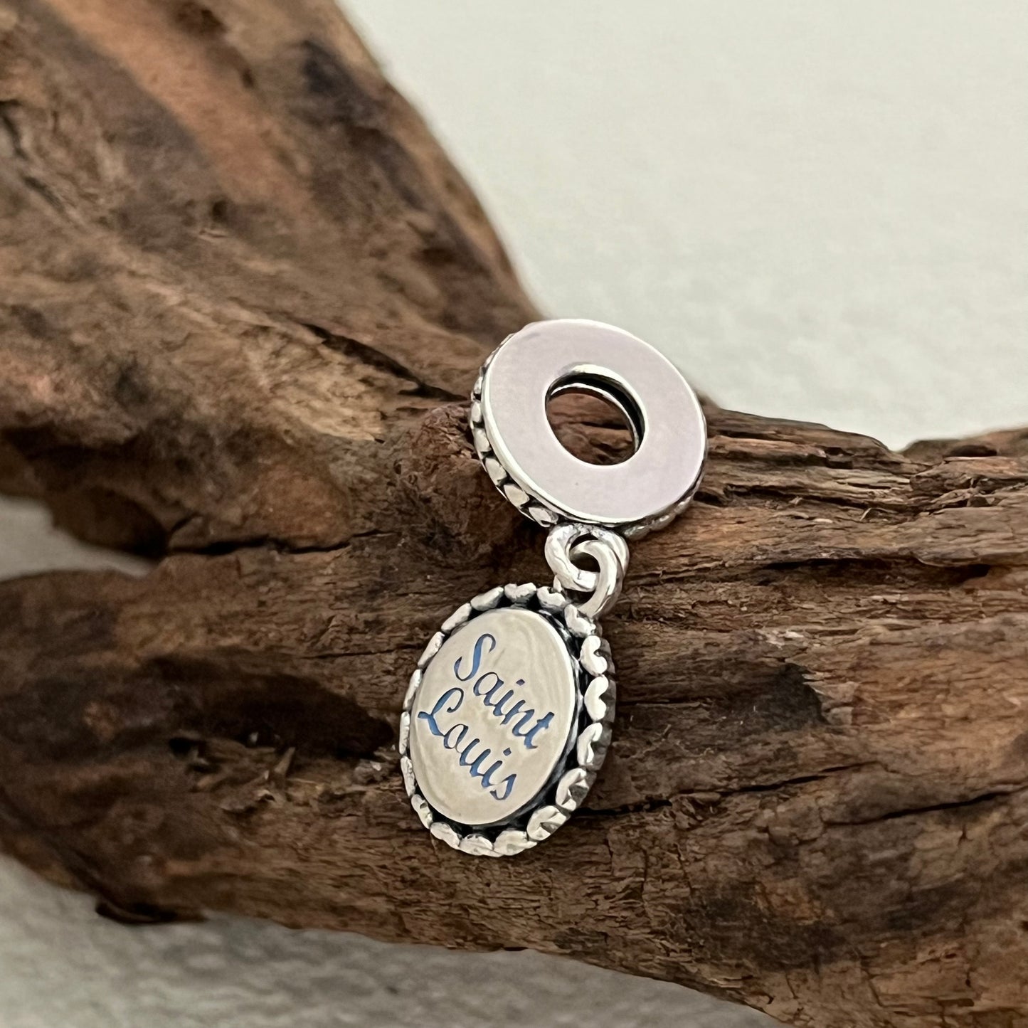 Saint Louis Gateway Arch Exclusive Dangle Charm Pendant for Pandora Bracelet S925 Silver