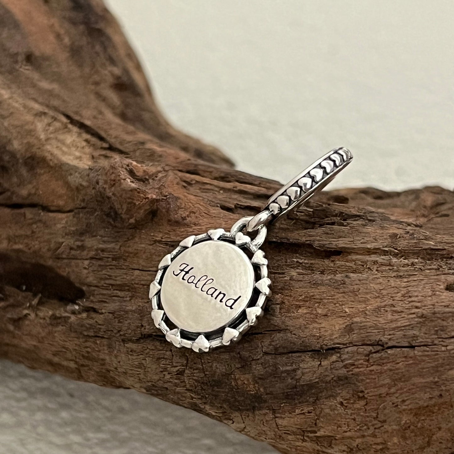 Holland Exclusive Dangle Charm Pendant for Pandora Bracelet S925 Silver