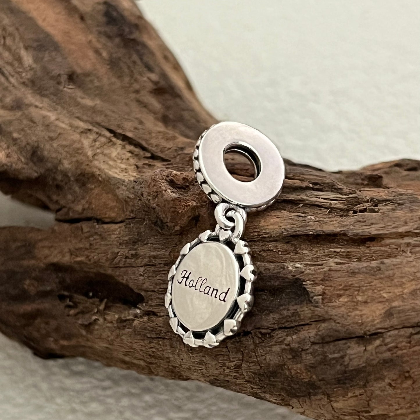 Holland Exclusive Dangle Charm Pendant for Pandora Bracelet S925 Silver