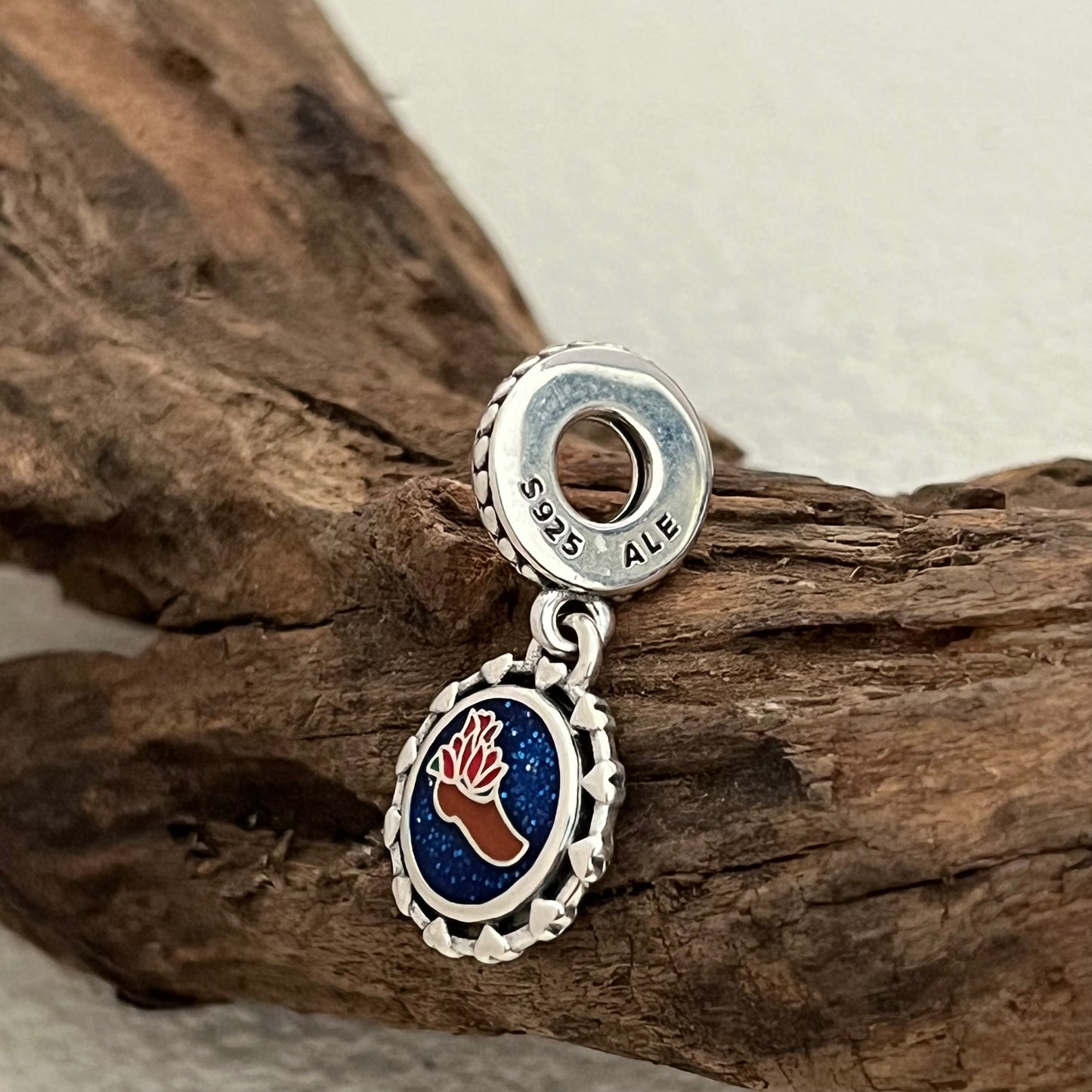 Holland Exclusive Dangle Charm Pendant for Pandora Bracelet S925 Silver