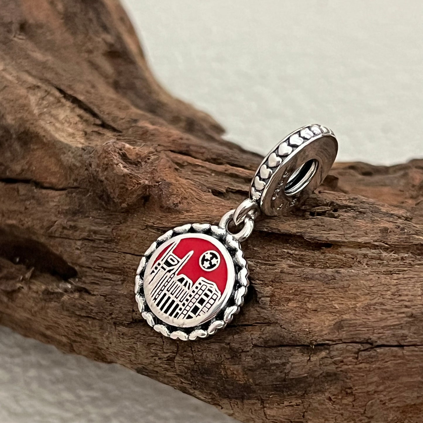 Music City Nashville Exclusive Dangle Charm Pendant for Pandora Bracelet S925 Silver