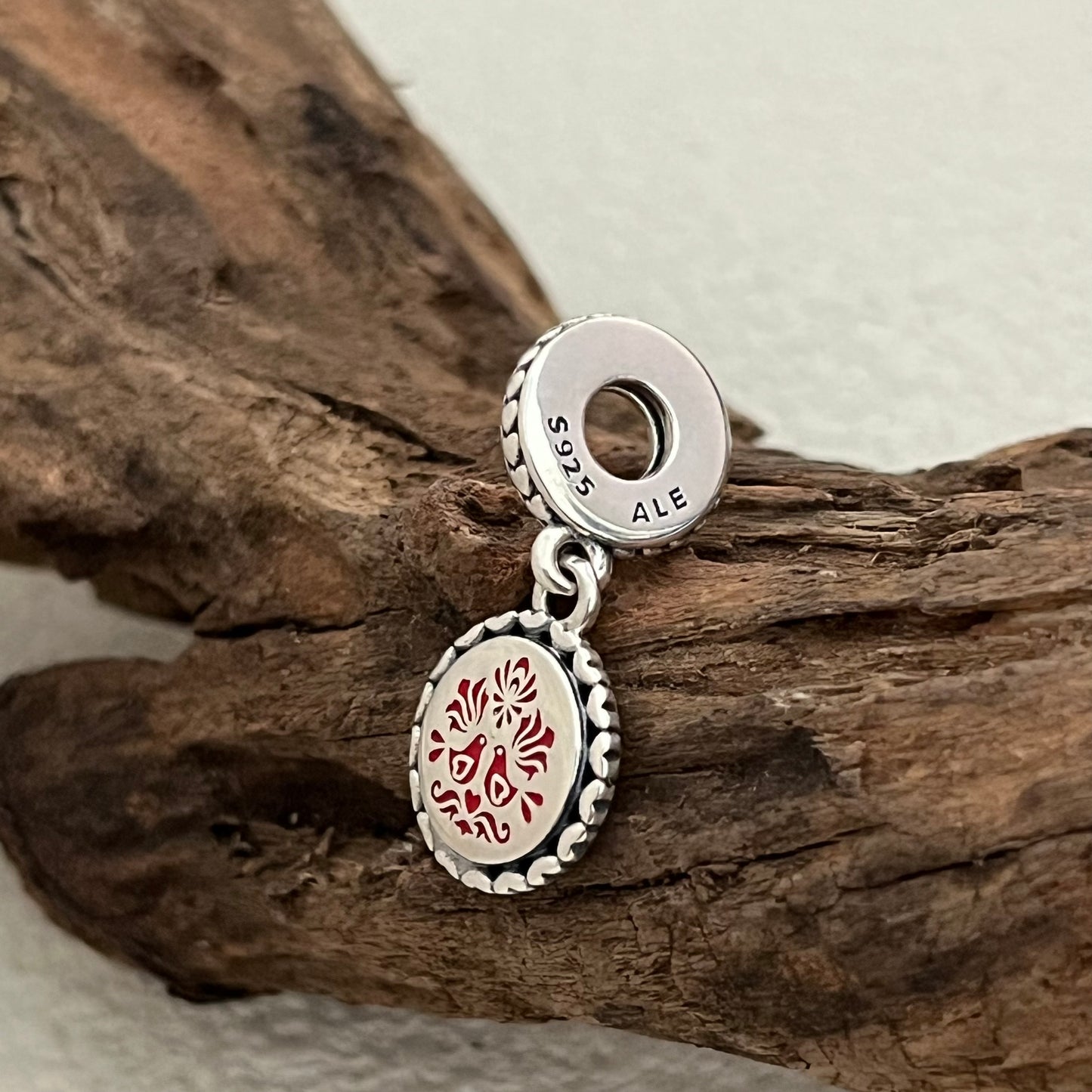 Hungry Exclusive Dangle Charm Pendant for Pandora Bracelet S925 Silver