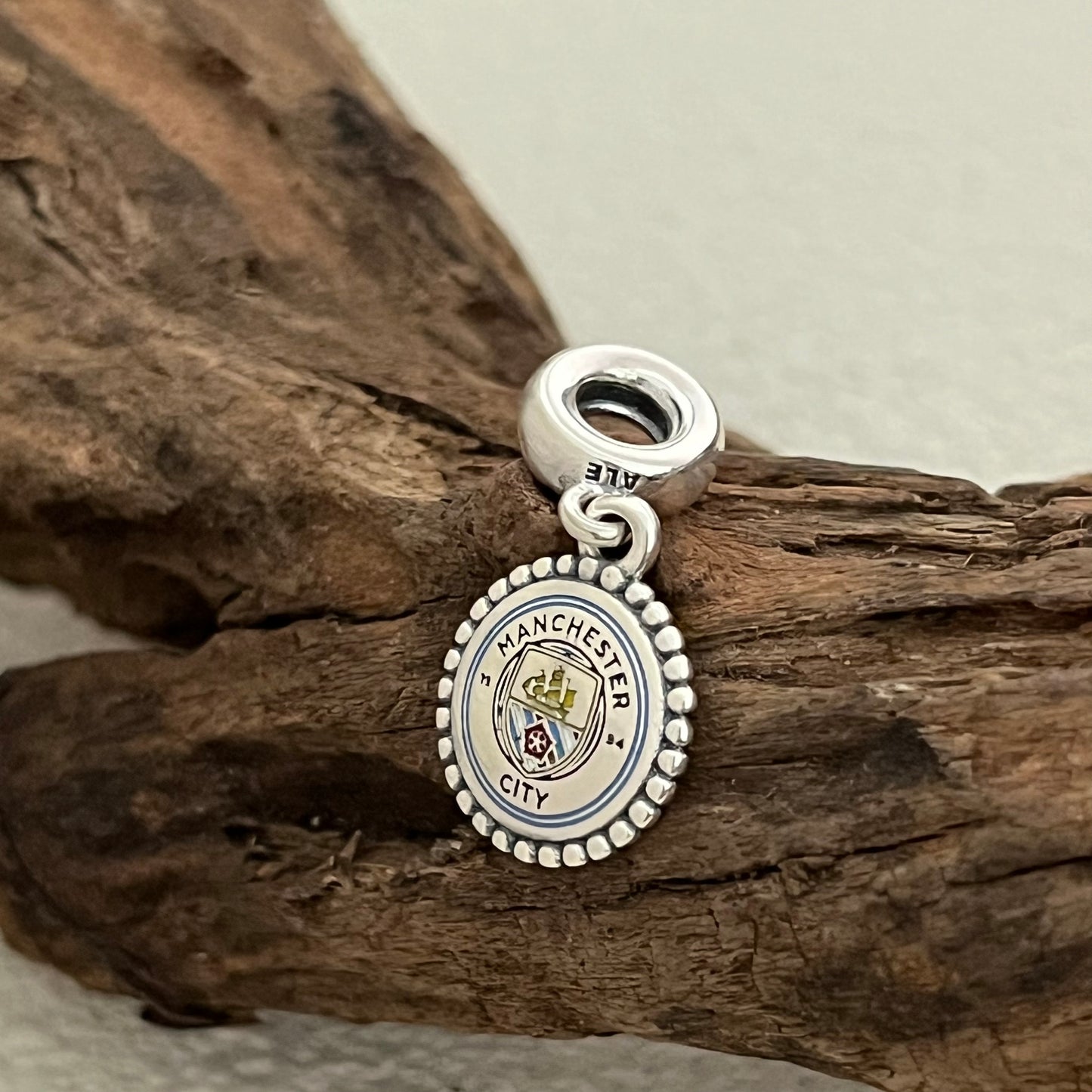 Manchester City F.C. Exclusive Dangle Charm Pendant for Pandora Bracelet S925 Silver