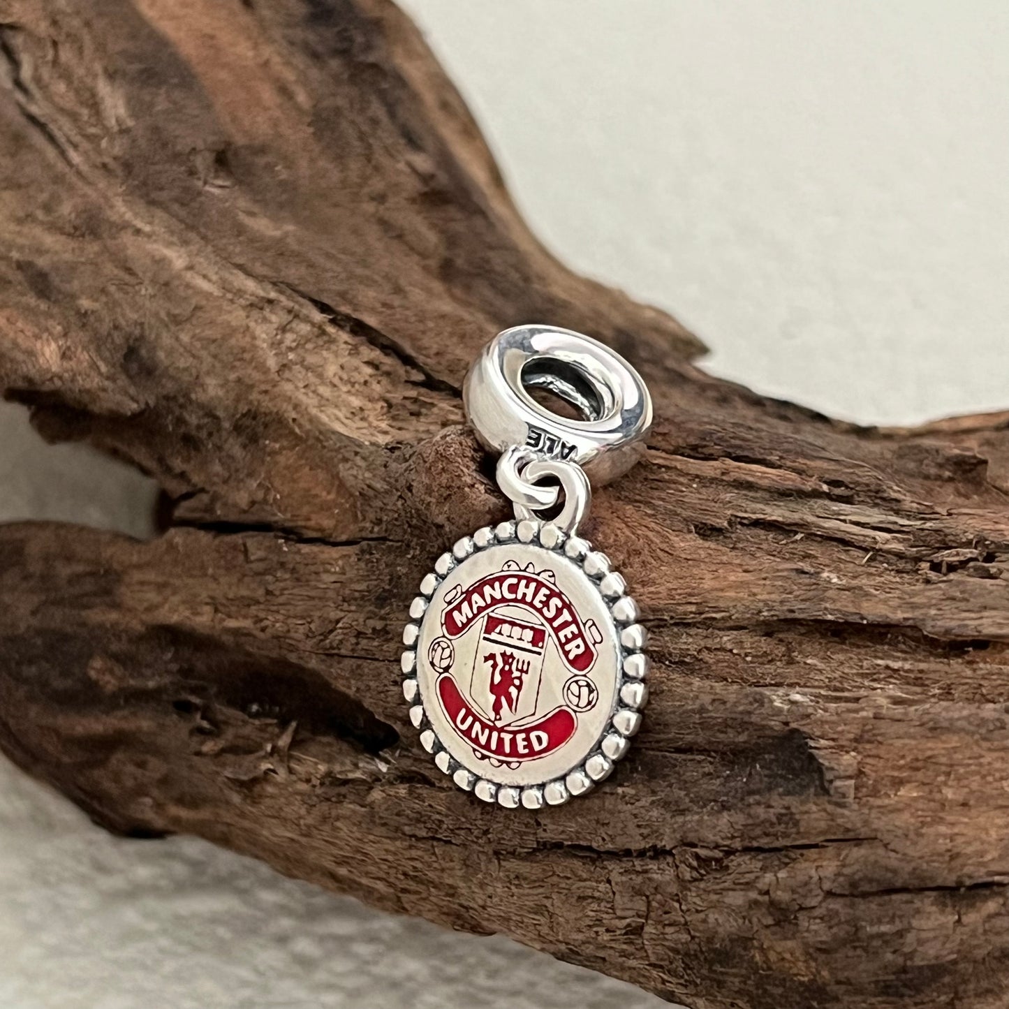 Manchester United F.C Exclusive Dangle Charm Pendant for Pandora Bracelet S925 Silver