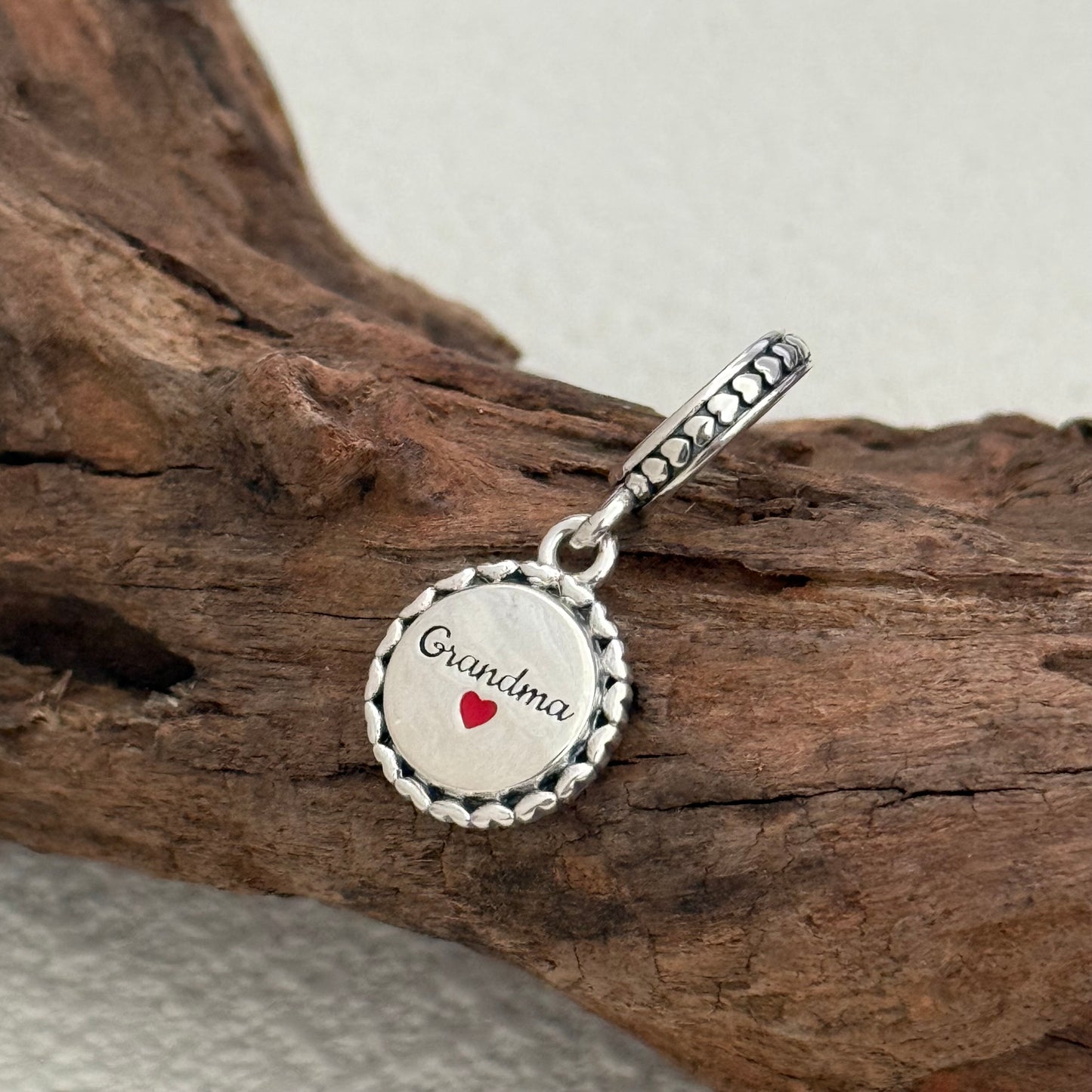 Love Grandma Family Tree Exclusive Dangle Charm Pendant for Pandora Bracelet S925 Silver
