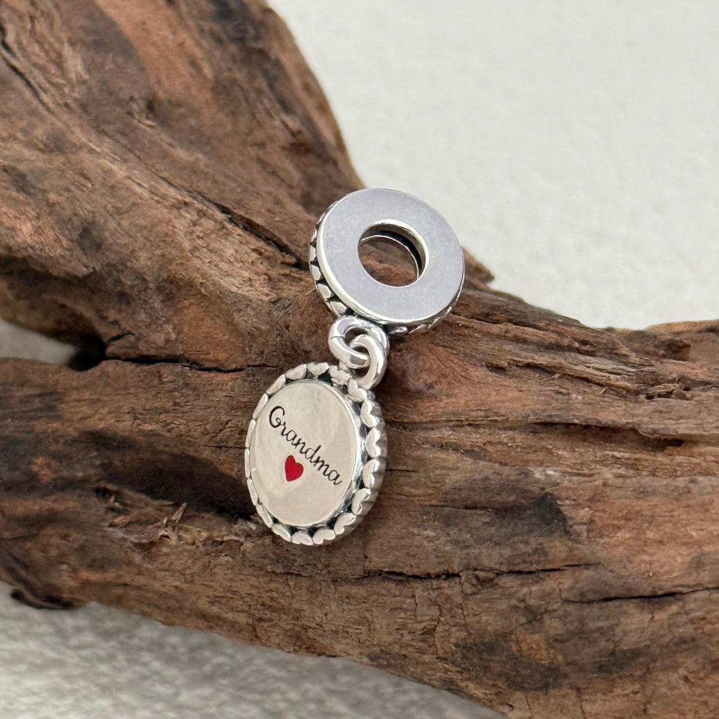 Love Grandma Family Tree Exclusive Dangle Charm Pendant for Pandora Bracelet S925 Silver